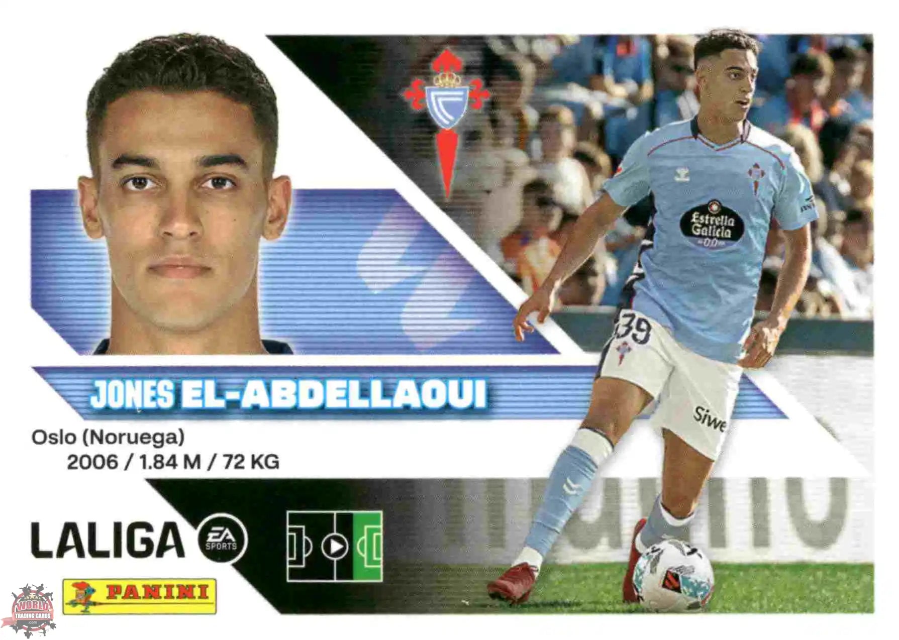 Panini | Liga Este | 2026-2027 | RC Celta de Vigo | Basico | #18B | El-Abdellaoui