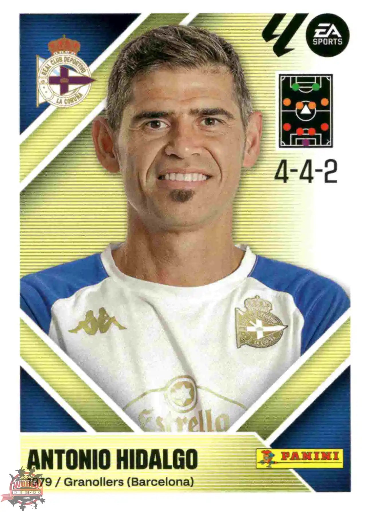 Panini | Liga Este | 2026-2027 | Deportivo La Coruña | Basico | #02 | Antonio Hidalgo