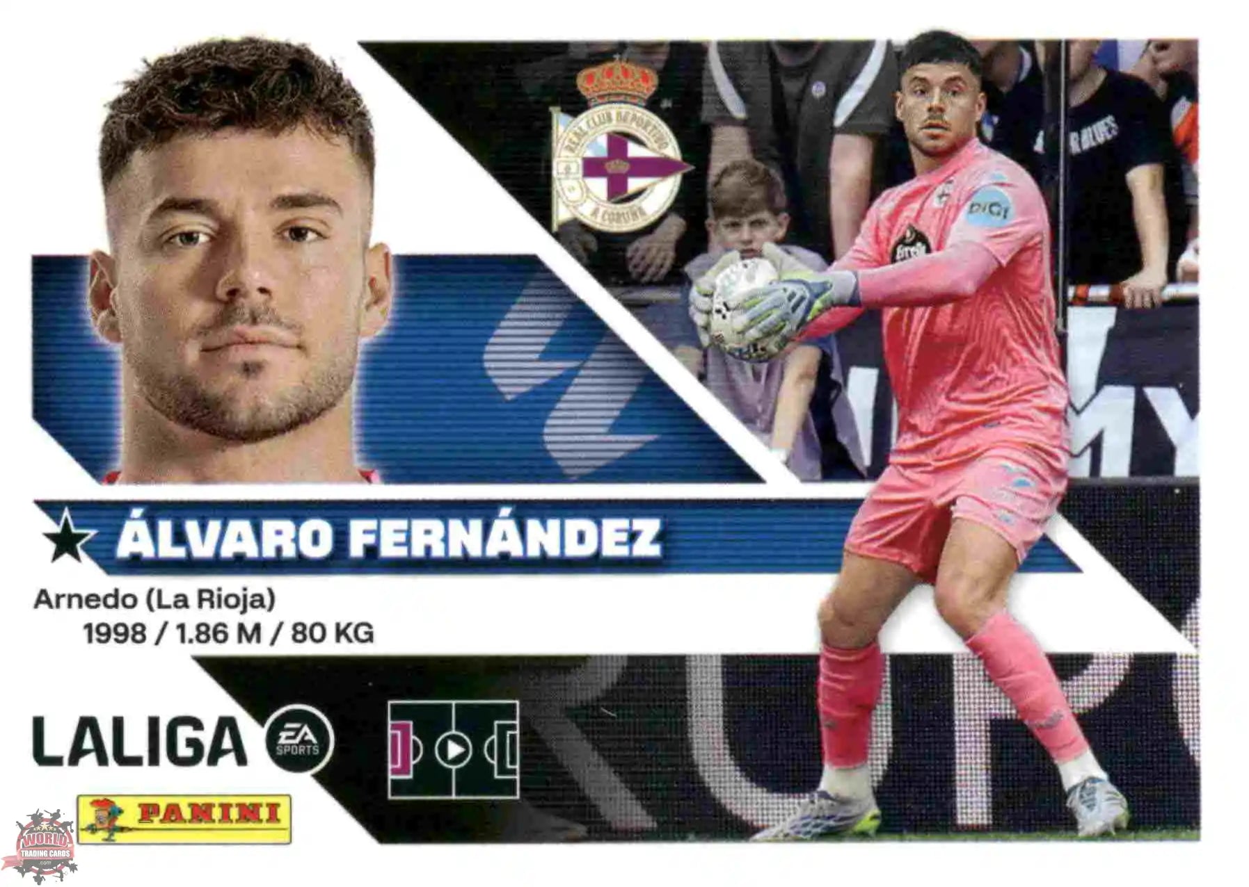 Panini | Liga Este | 2026-2027 | Deportivo La Coruña | Basico | #03 | Álvaro Fernández