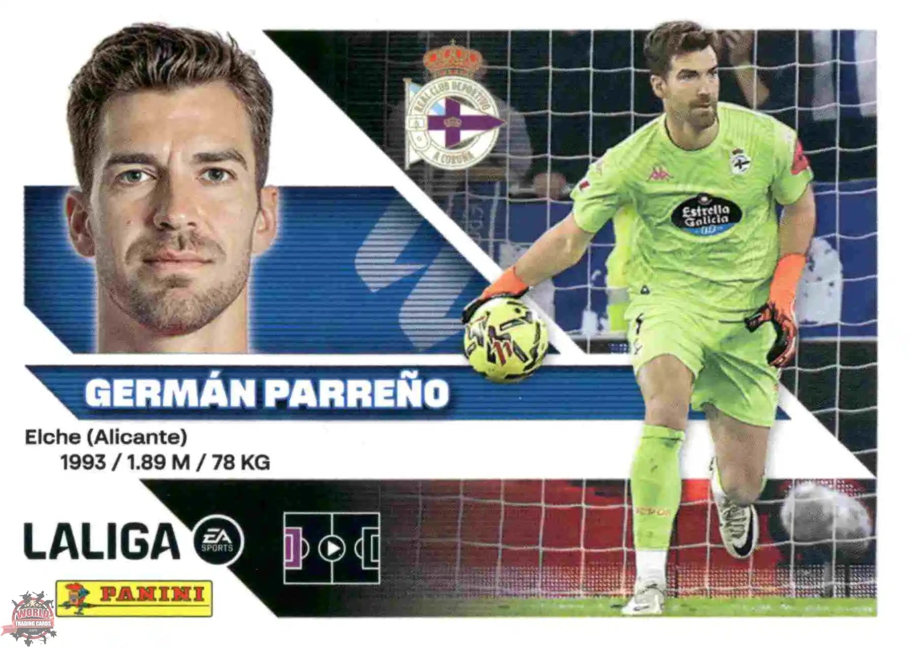 Panini | Liga Este | 2026-2027 | Deportivo La Coruña | Basico | #04 | Germán Parreño