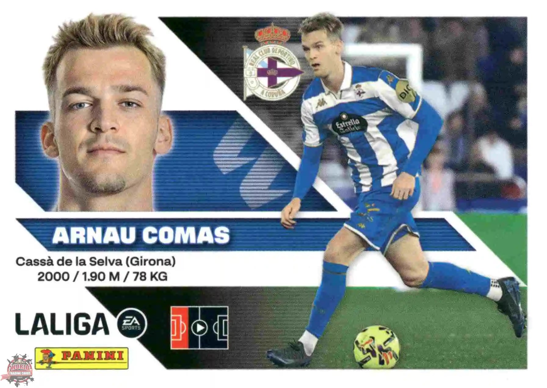 Panini | Liga Este | 2026-2027 | Deportivo La Coruña | Basico | #09B | Arnau Comas