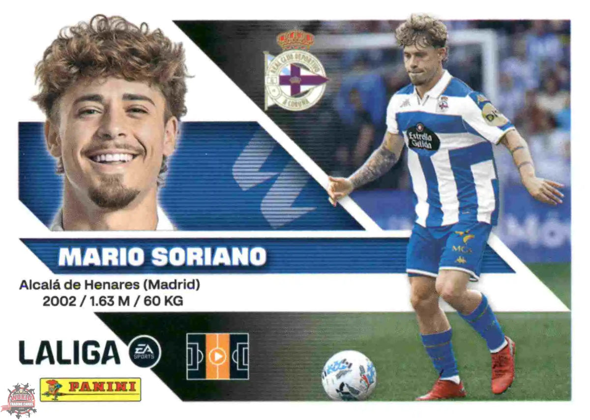 Panini | Liga Este | 2026-2027 | Deportivo La Coruña | Basico | #13 | Mario Soriano
