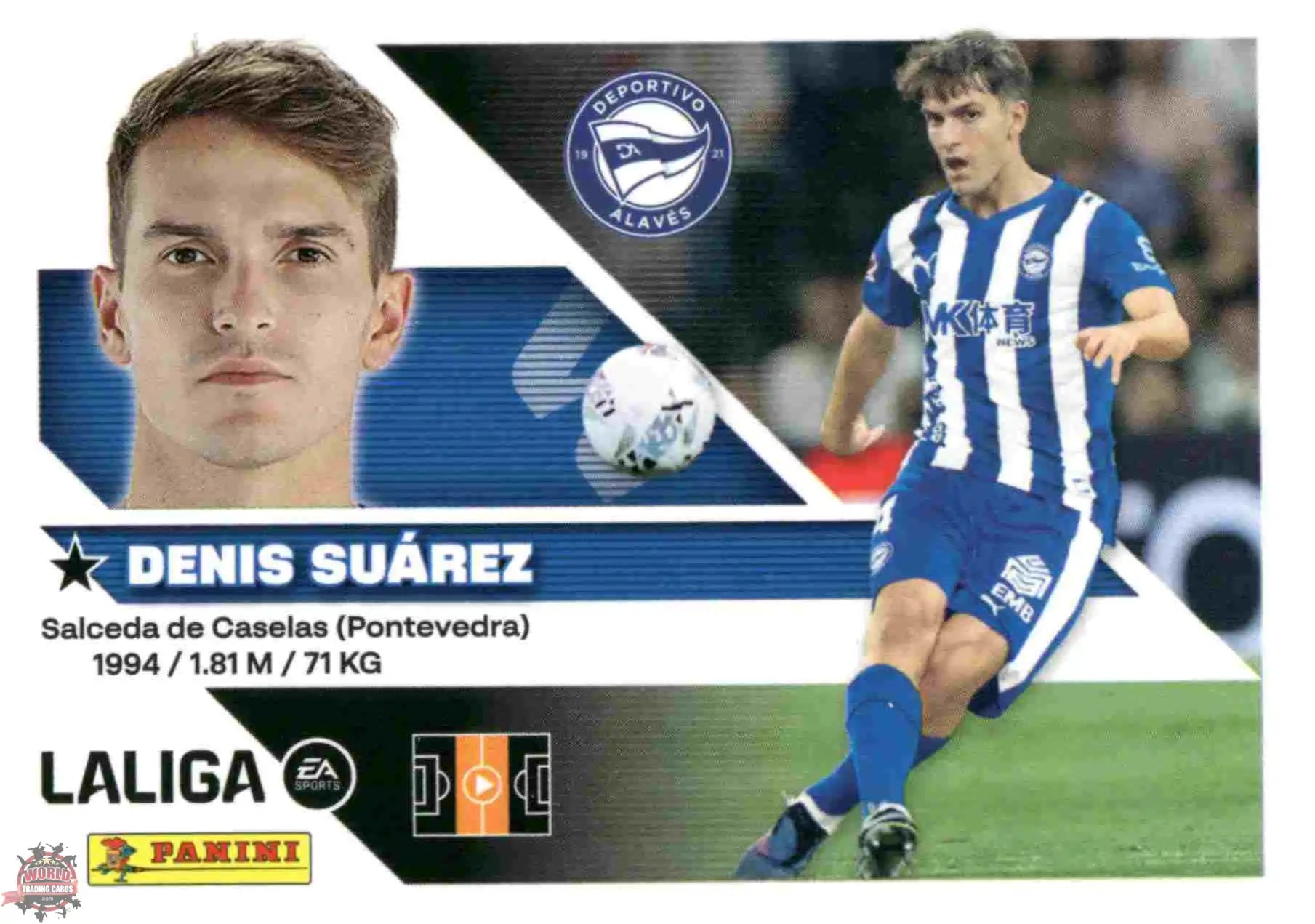 Panini | Liga Este | 2026-2027 | Deportivo Alavés | Basico | #16 | Denis Suárez