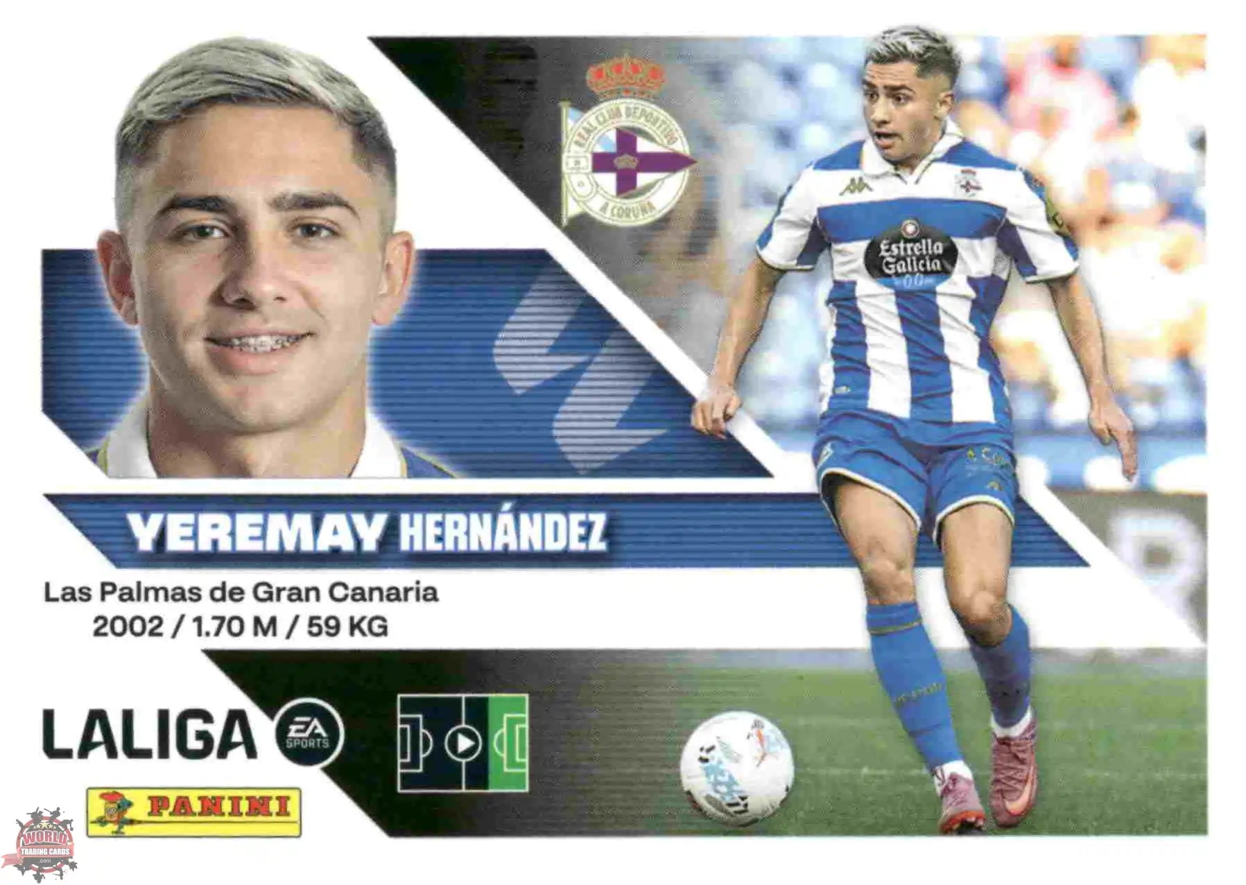 Panini | Liga Este | 2026-2027 | Deportivo La Coruña | Basico | #18 | Yeremay