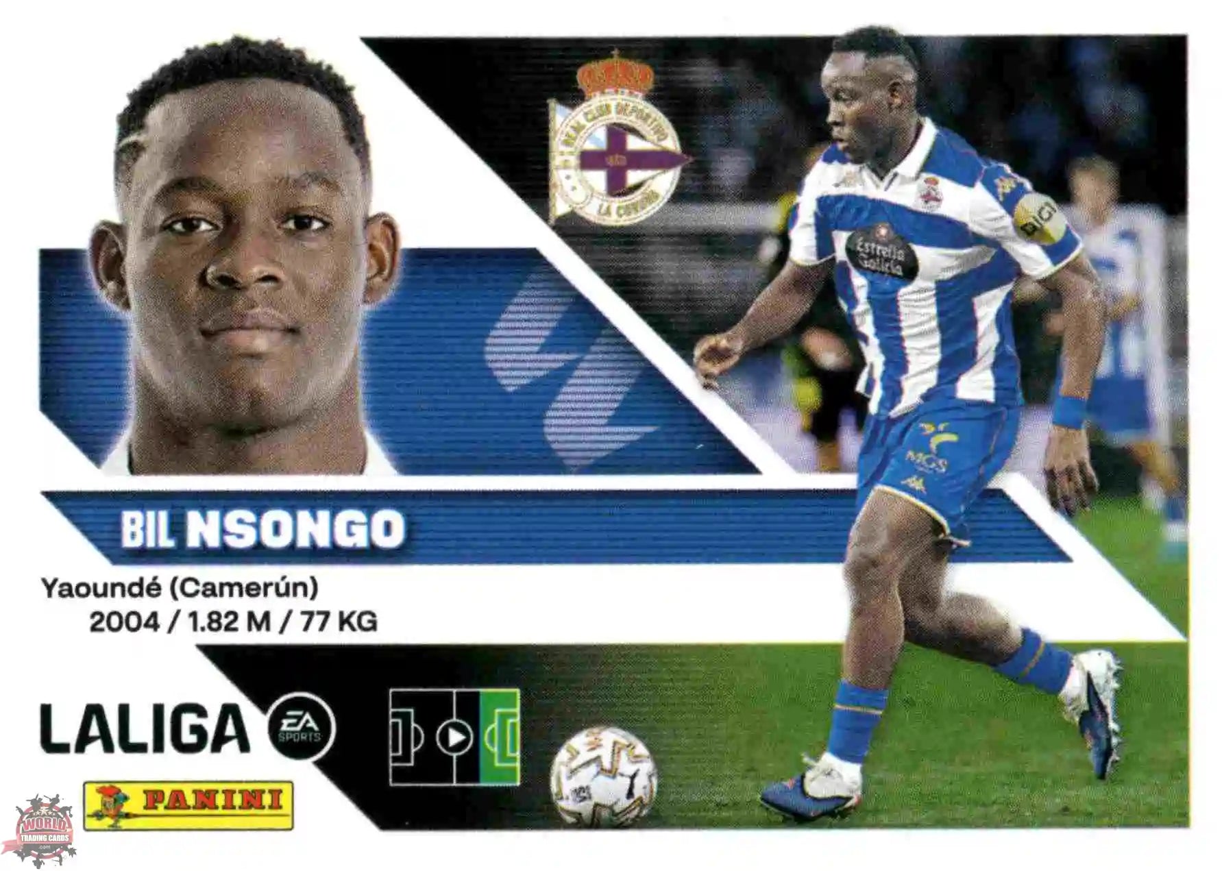 Panini | Liga Este | 2026-2027 | Deportivo La Coruña | Basico | #20 | Nsongo