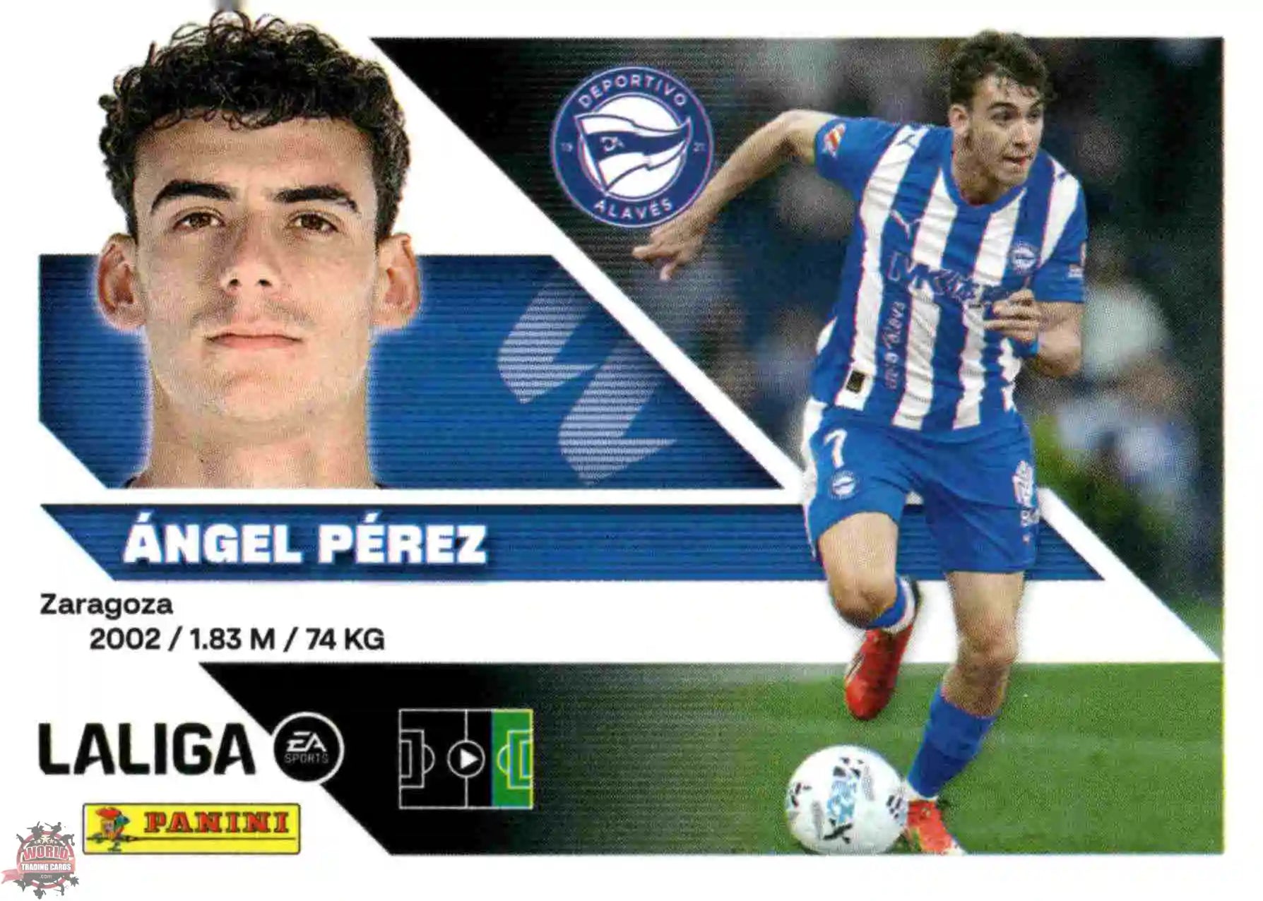 Panini | Liga Este | 2026-2027 | Deportivo Alavés | Basico | #17 | Ángel Pérez