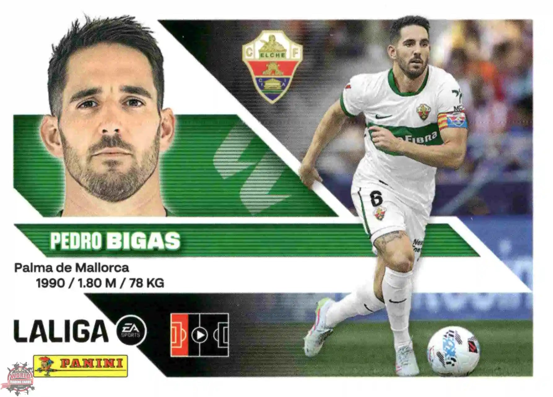 Panini | Liga Este | 2026-2027 | Elche CF | Basico | #07 | Bigas