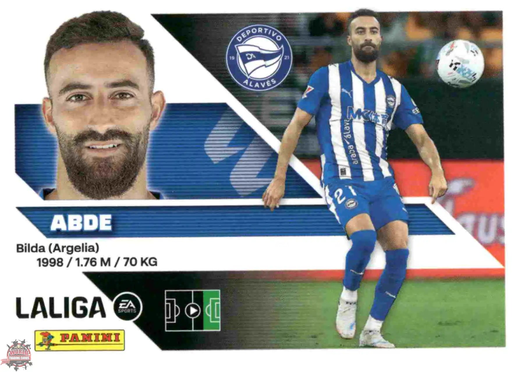 Panini | Liga Este | 2026-2027 | Deportivo Alavés | Basico | #18A | Abde