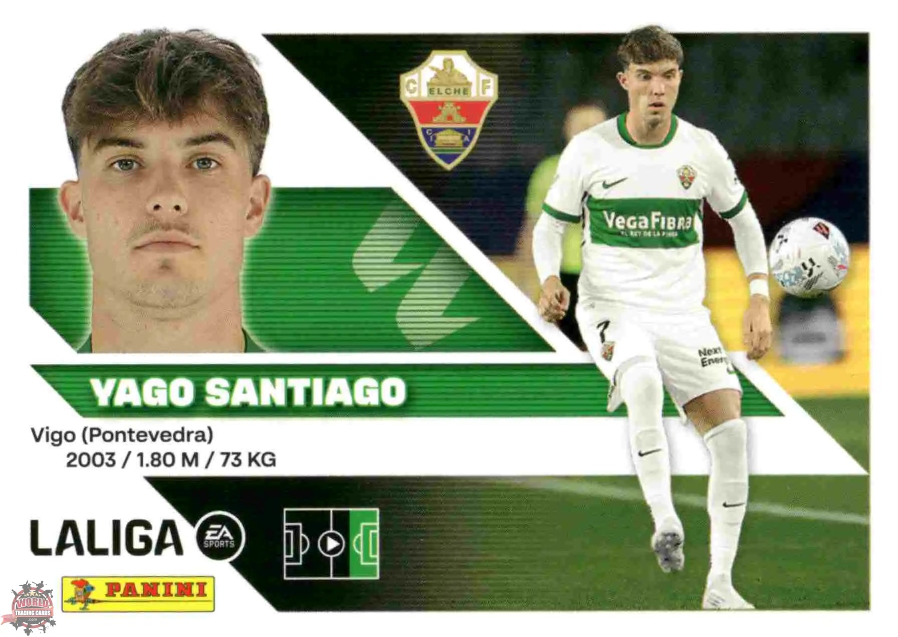 Panini | Liga Este | 2026-2027 | Elche CF | Basico | #20 | Yago Santiago
