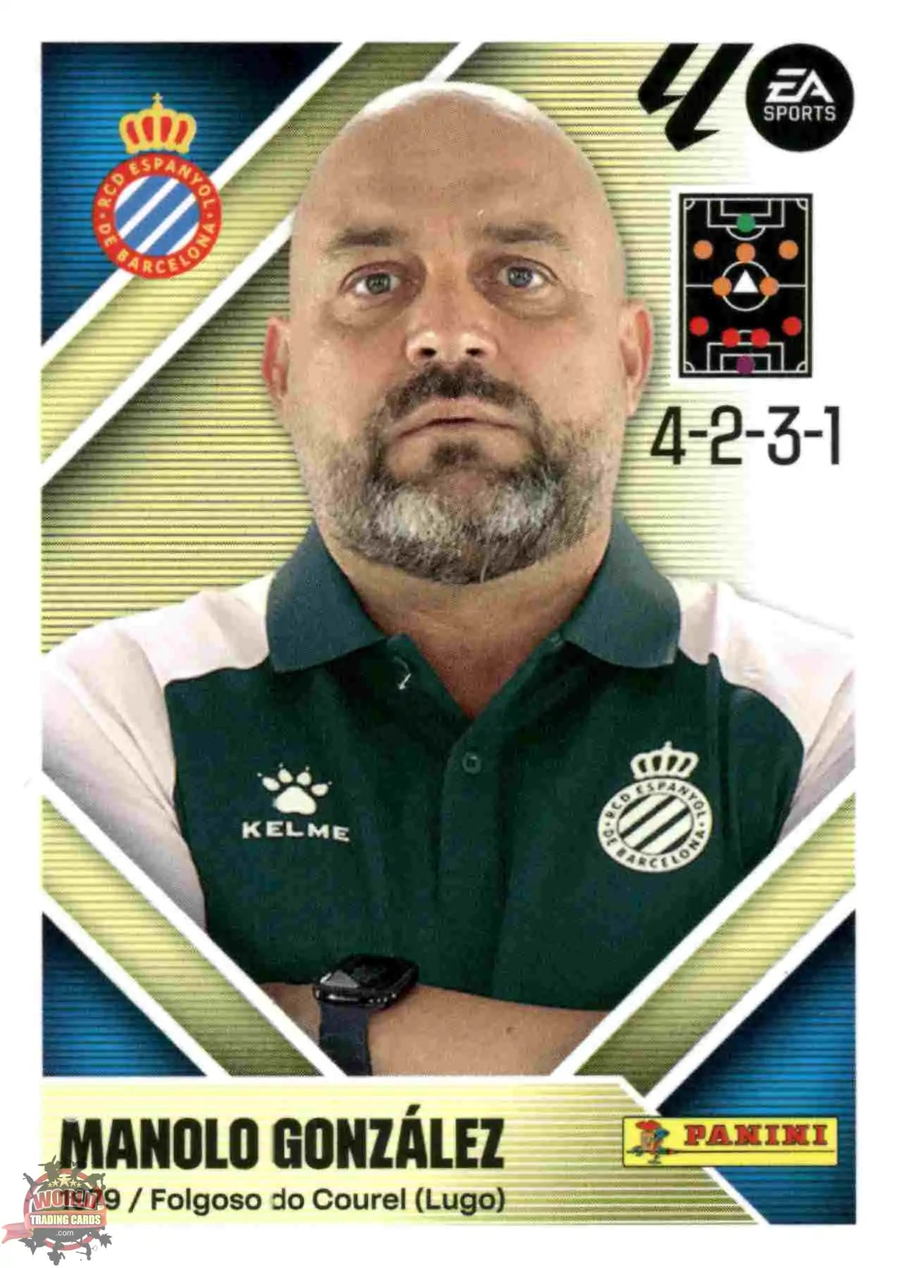 Panini | Liga Este | 2026-2027 | RCD Espanyol | Basico | #02 | Manolo González
