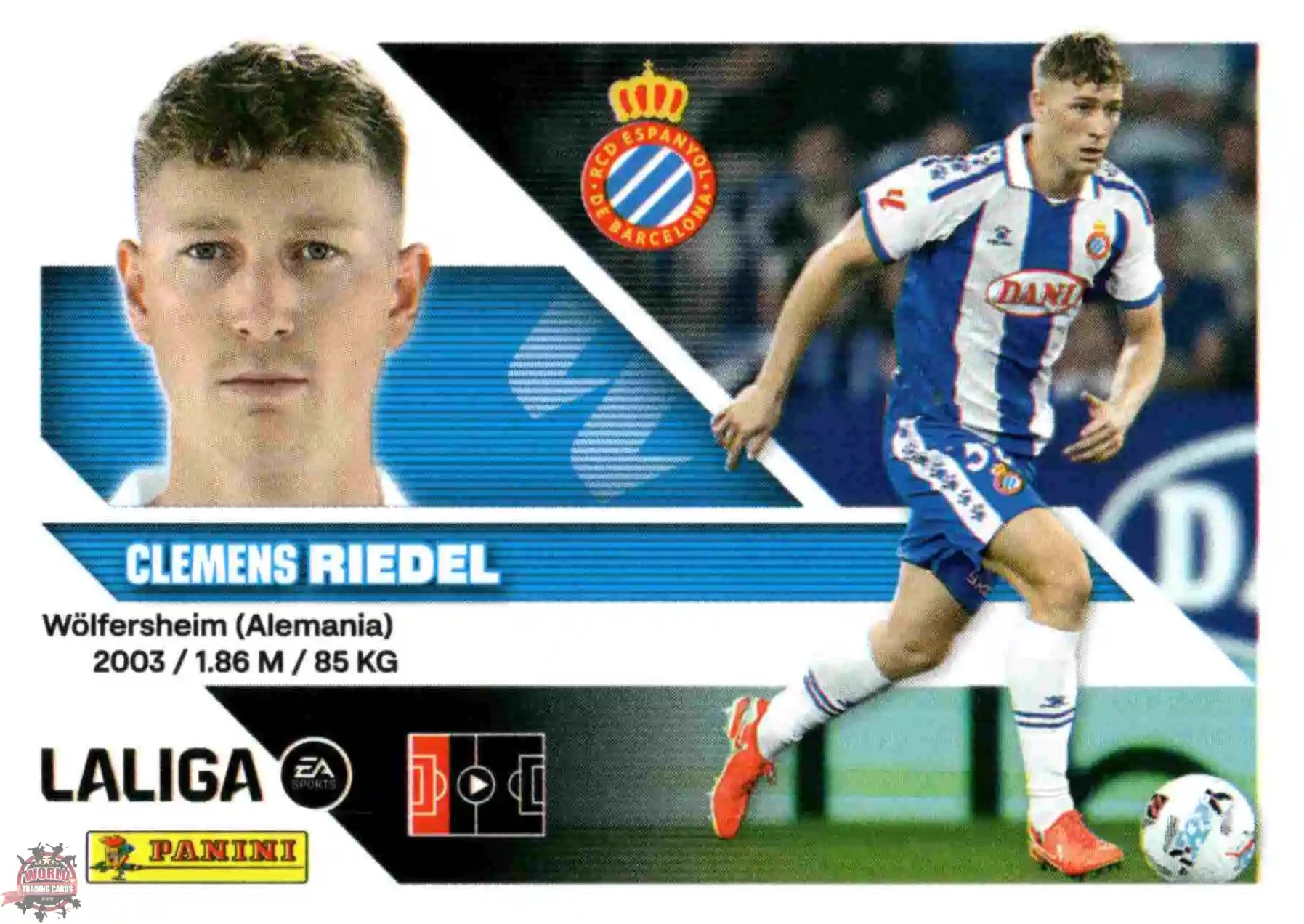 Panini | Liga Este | 2026-2027 | RCD Espanyol | Basico | #07 | Riedel