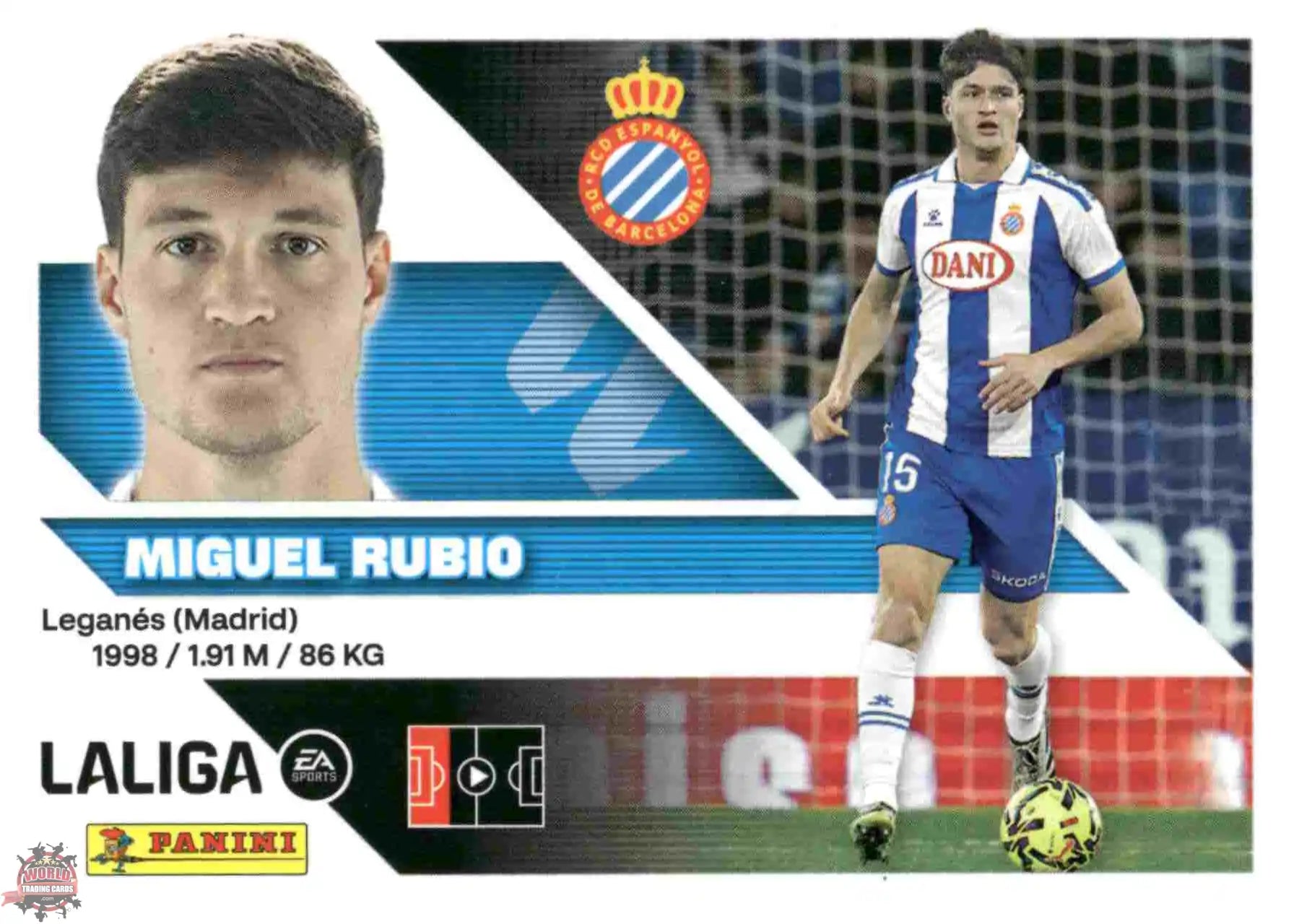 Panini | Liga Este | 2026-2027 | RCD Espanyol | Basico | #09 | Miguel Rubio