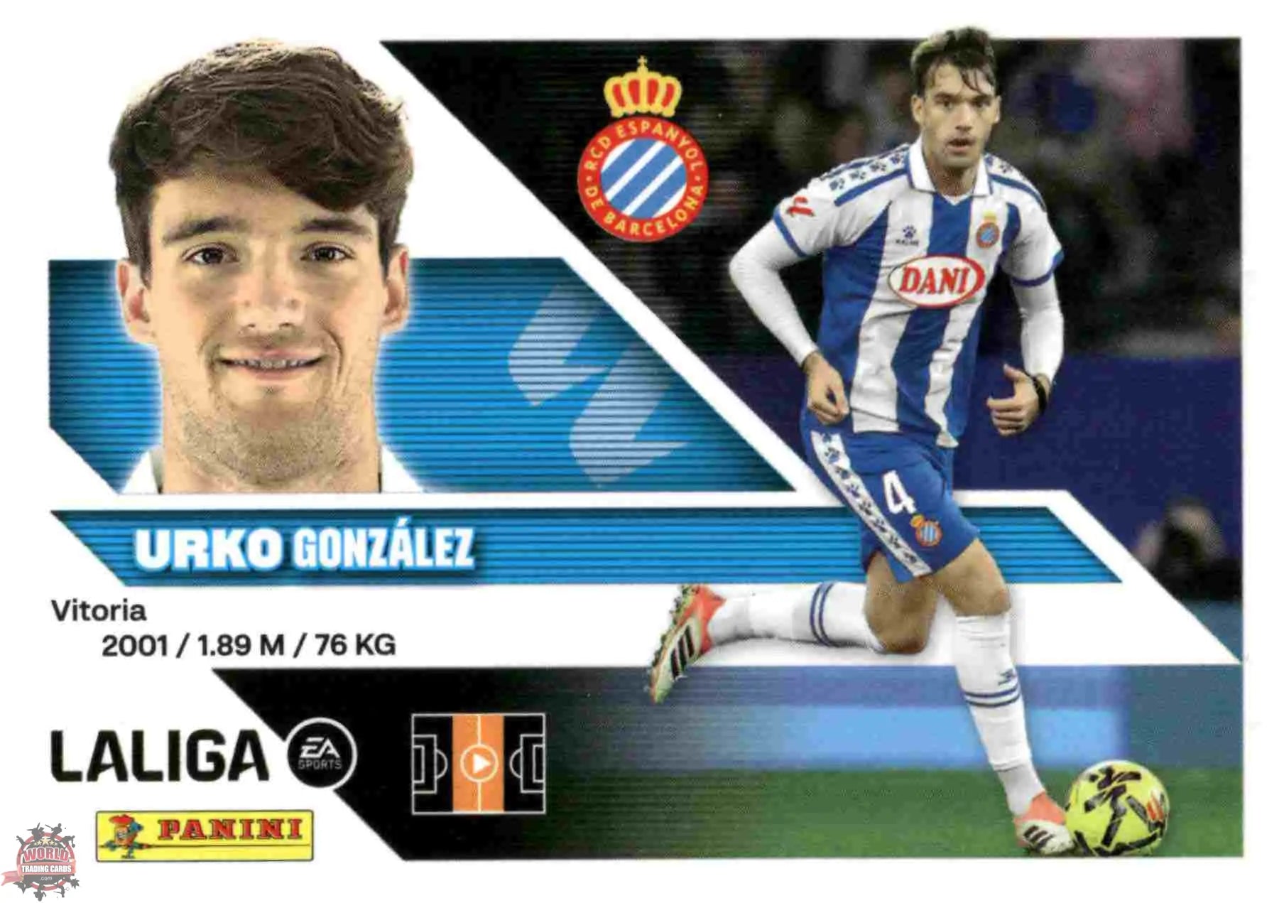 Panini | Liga Este | 2026-2027 | RCD Espanyol | Basico | #12 | Urko