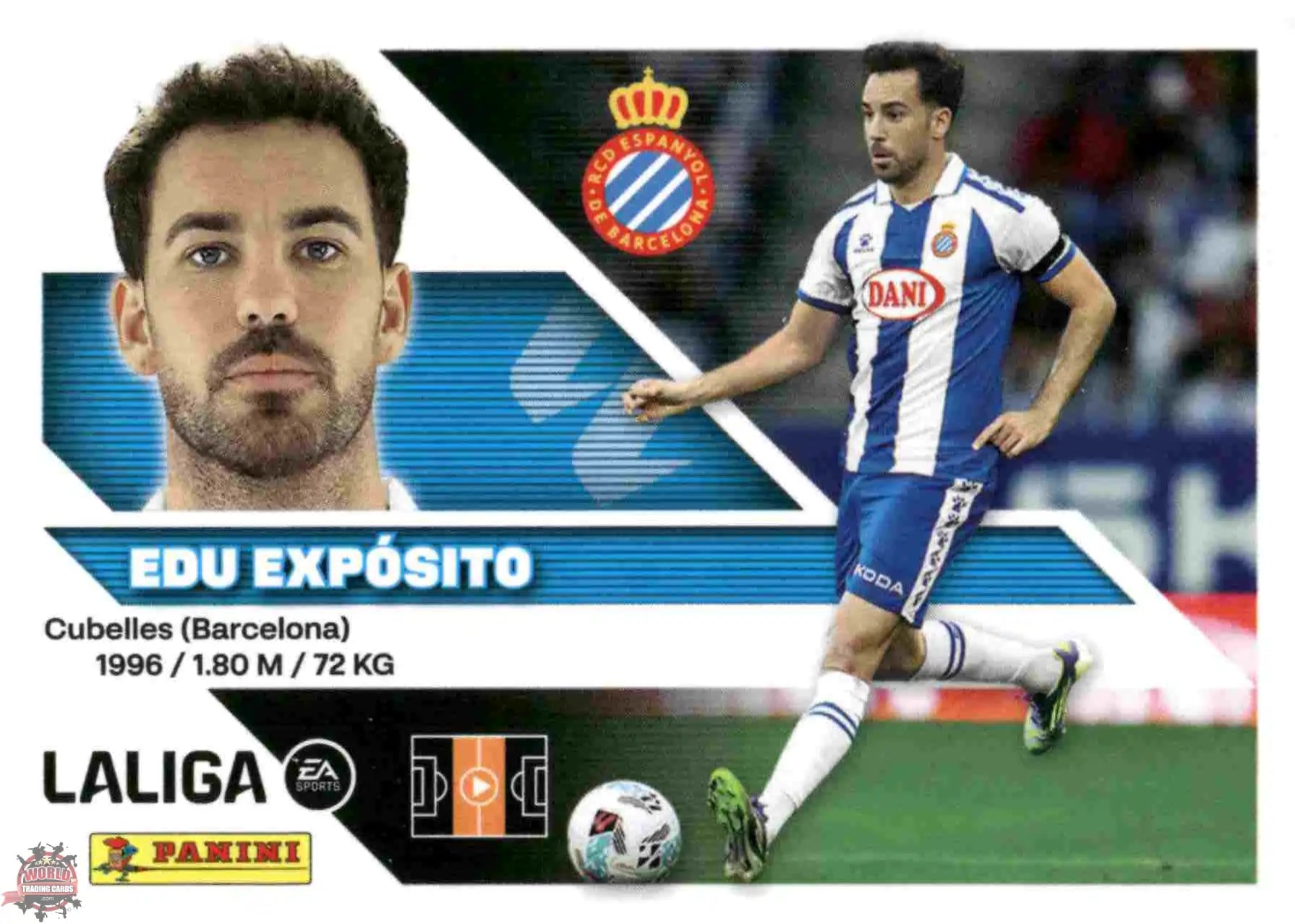 Panini | Liga Este | 2026-2027 | RCD Espanyol | Basico | #13 | Edu Expósito