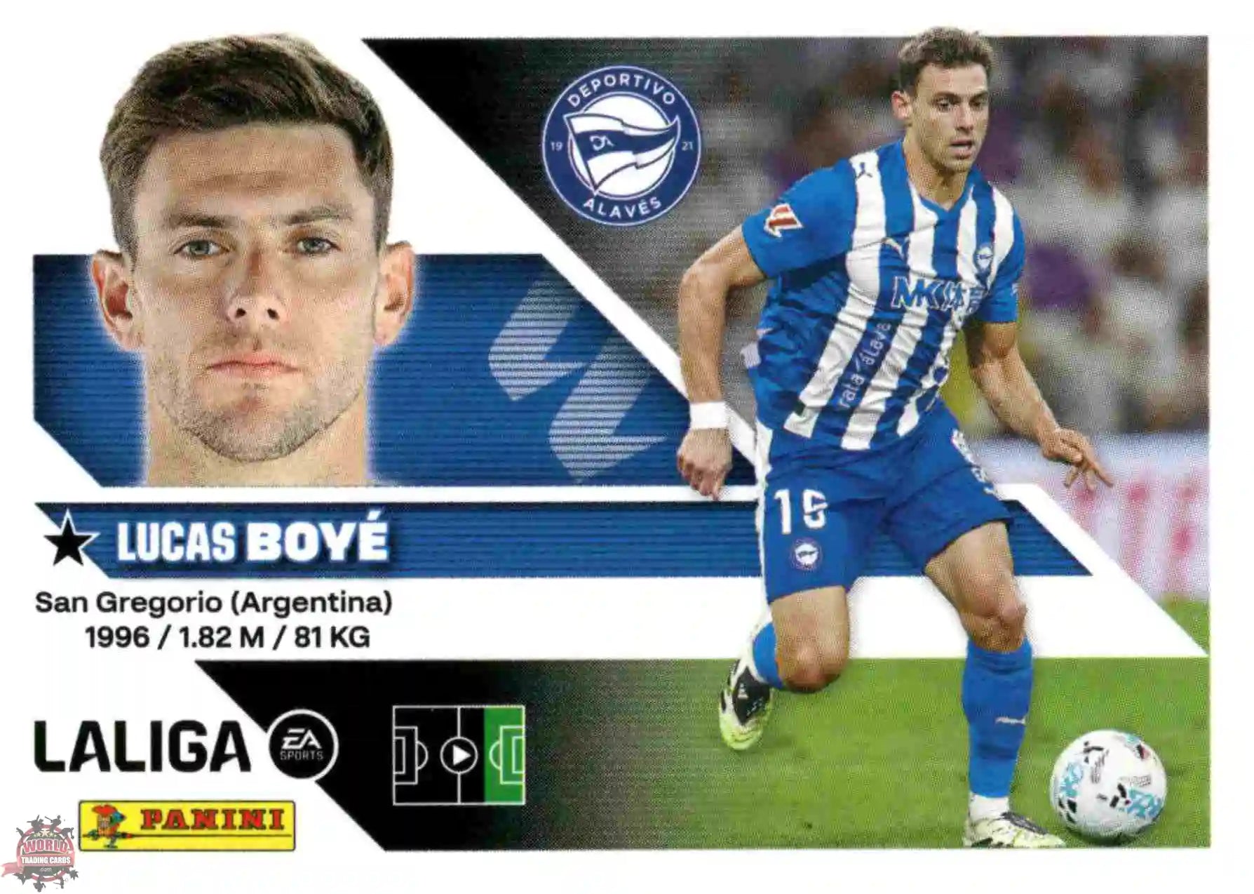 Panini | Liga Este | 2026-2027 | Deportivo Alavés | Basico | #20 | Boyé
