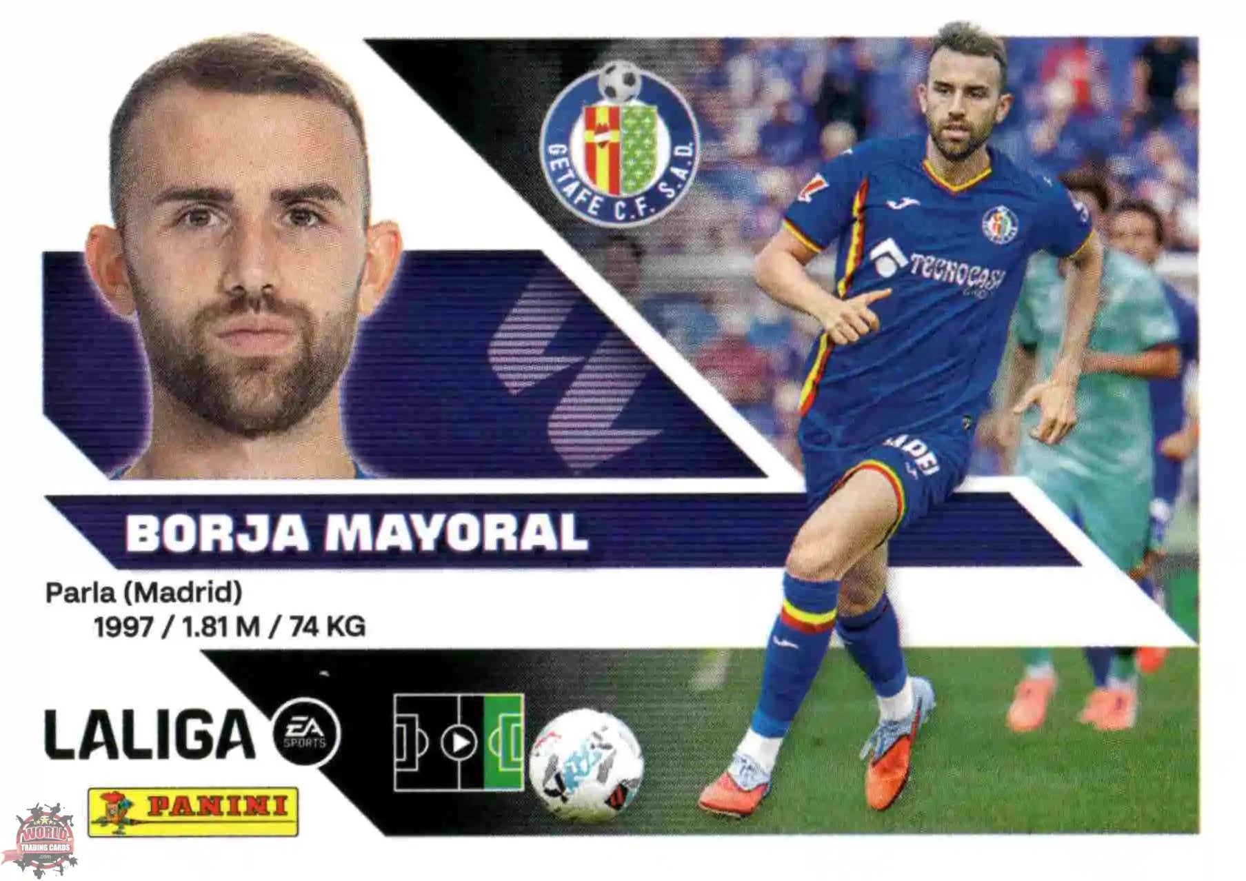 Panini | Liga Este | 2026-2027 | Getafe CF | Basico | #18 | Borja Mayoral