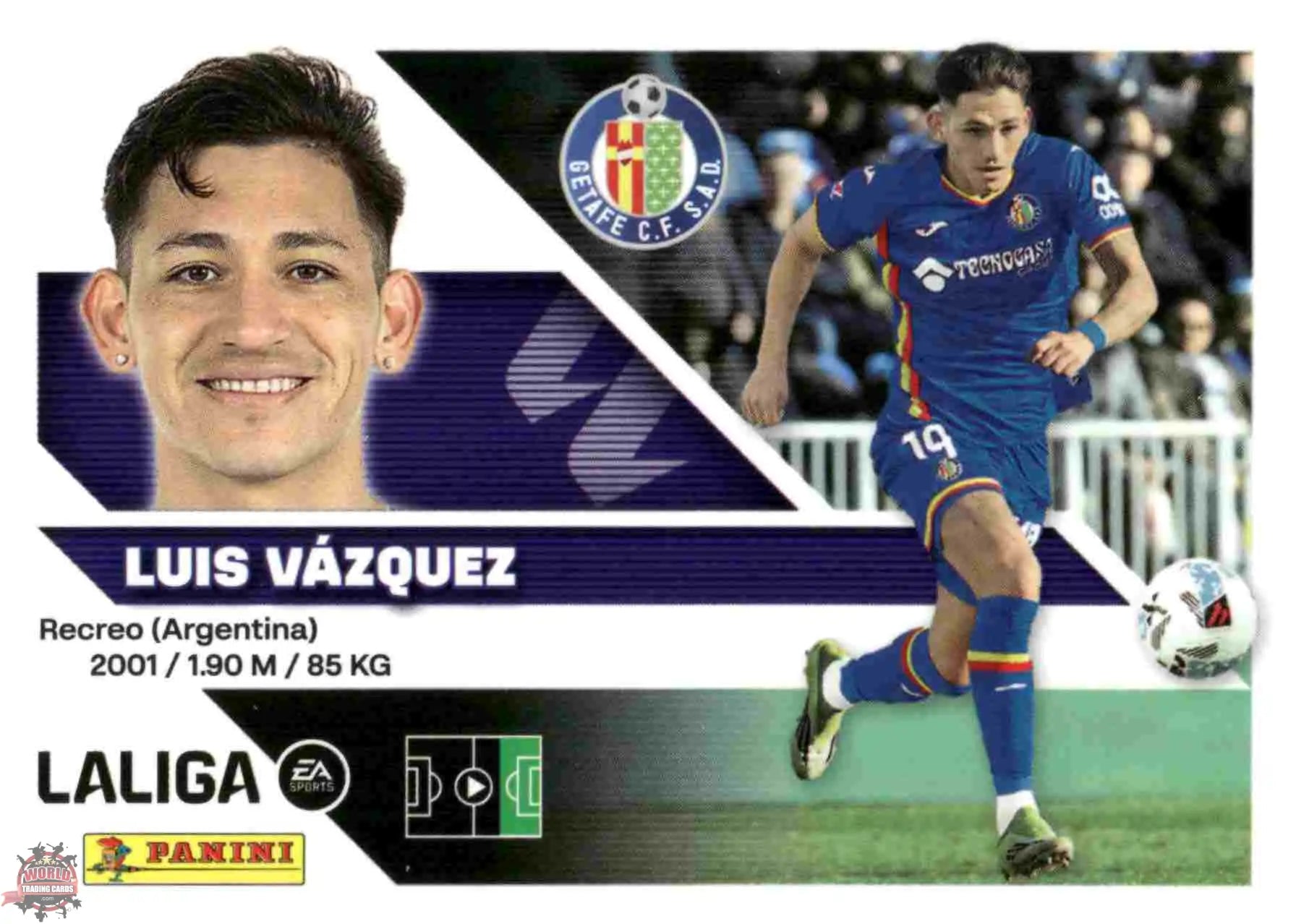 Panini | Liga Este | 2026-2027 | Getafe CF | Basico | #19 | Luis Vázquez
