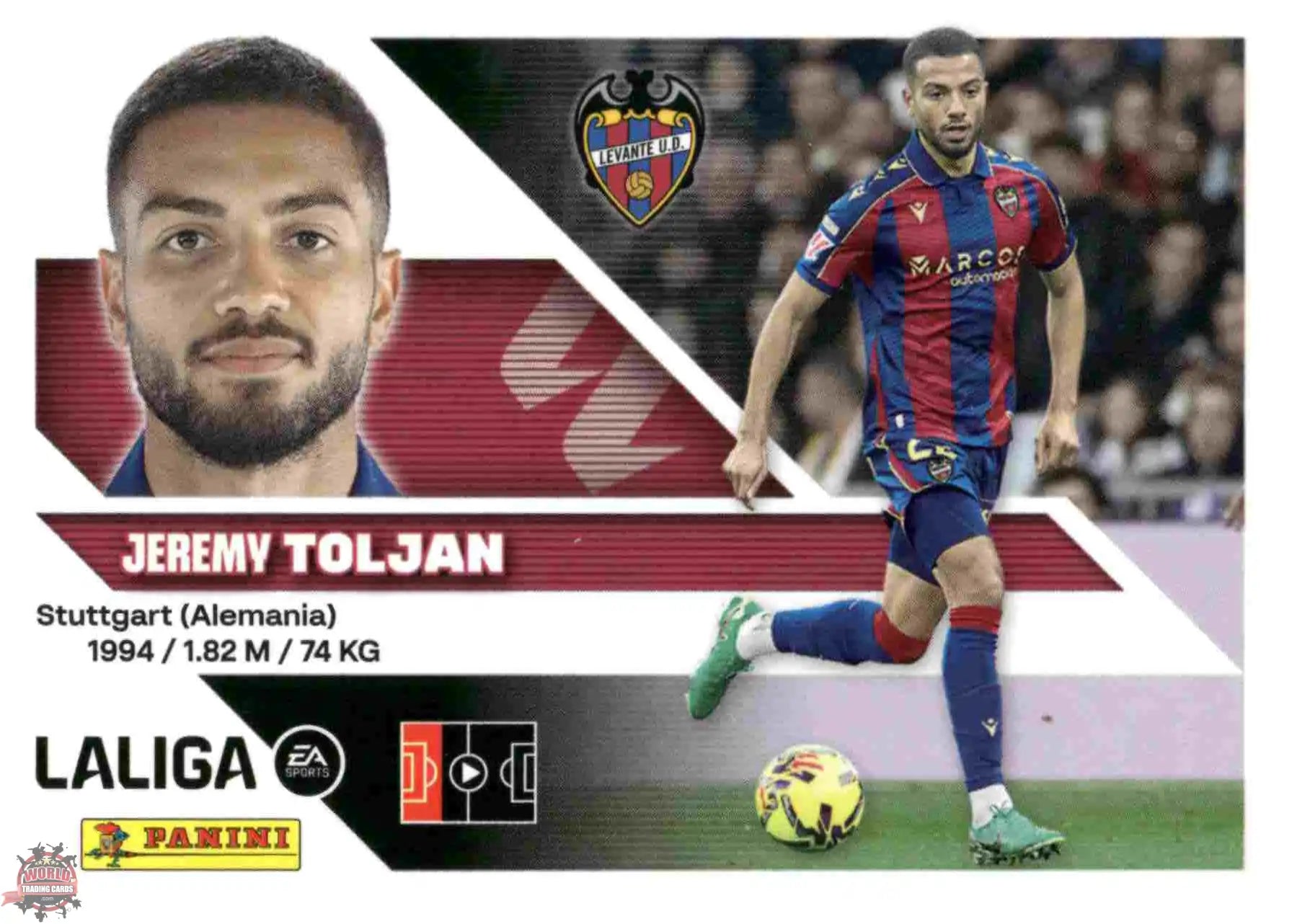 Panini | Liga Este | 2026-2027 | Levante UD | Basico | #05 | Toljan
