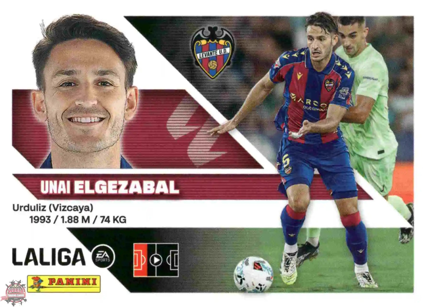 Panini | Liga Este | 2026-2027 | Levante UD | Basico | #06 | Elgezabal