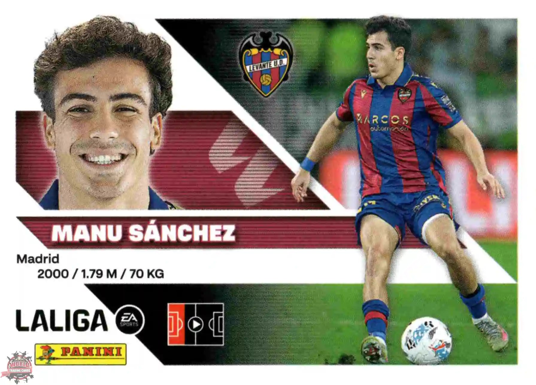 Panini | Liga Este | 2026-2027 | Levante UD | Basico | #09 | Manu Sánchez