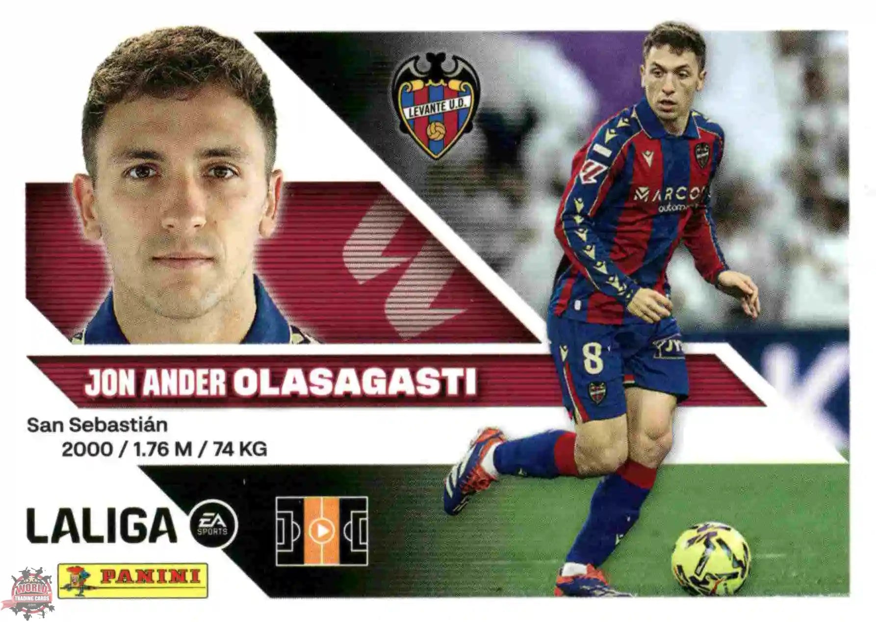 Panini | Liga Este | 2026-2027 | Levante UD | Basico | #12 | Olasagasti