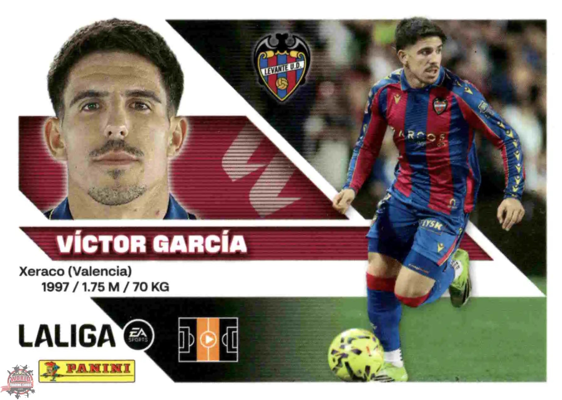 Panini | Liga Este | 2026-2027 | Levante UD | Basico | #14A | Victor García