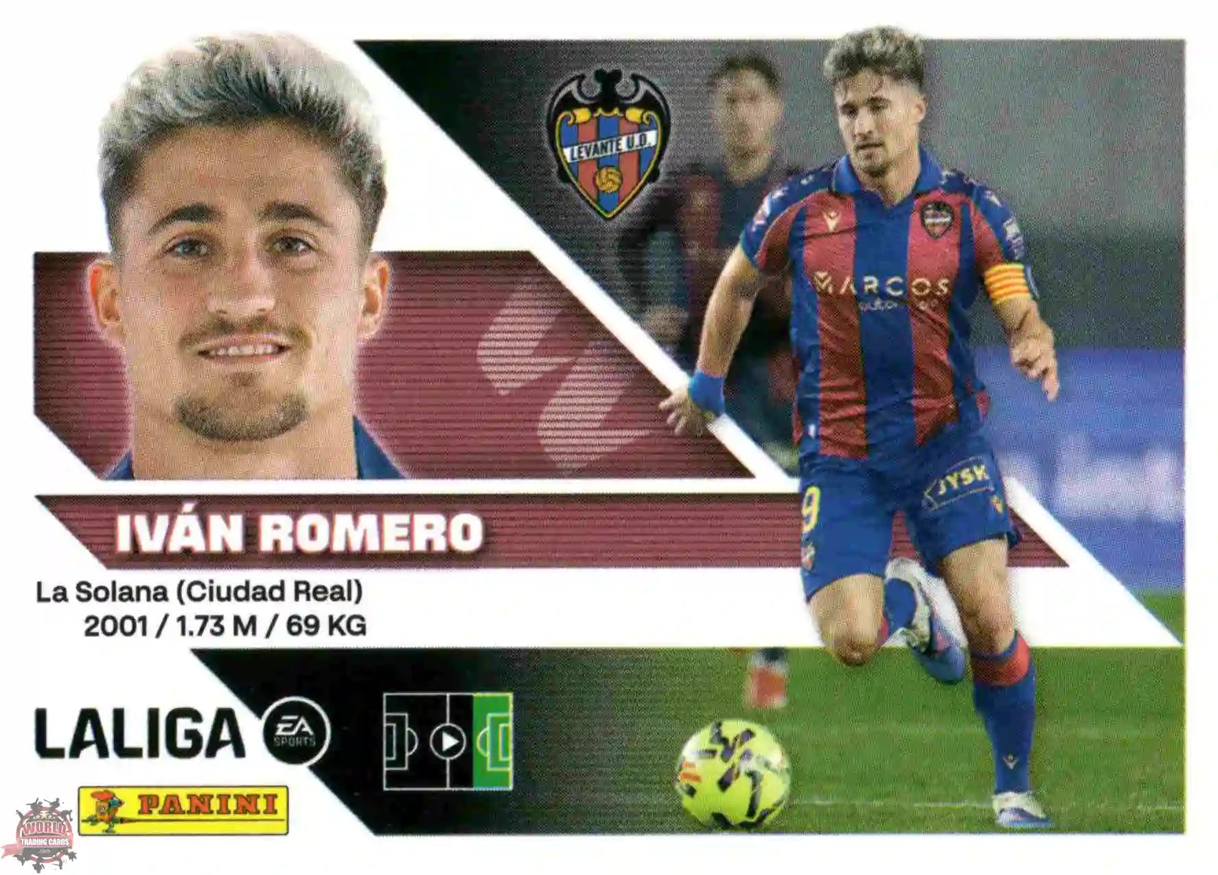 Panini | Liga Este | 2026-2027 | Levante UD | Basico | #18 | Iván Romero