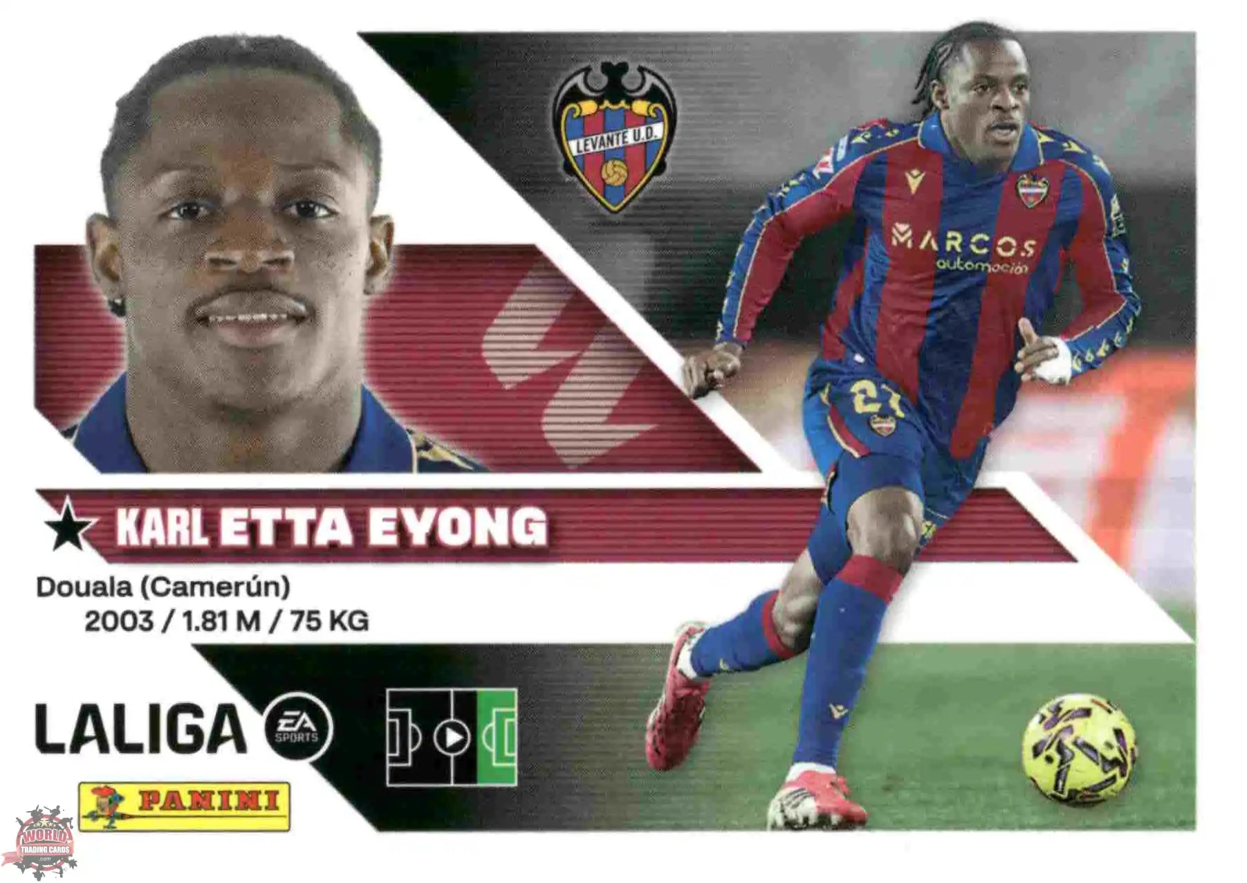 Panini | Liga Este | 2026-2027 | Levante UD | Basico | #19 | Etta Eyong