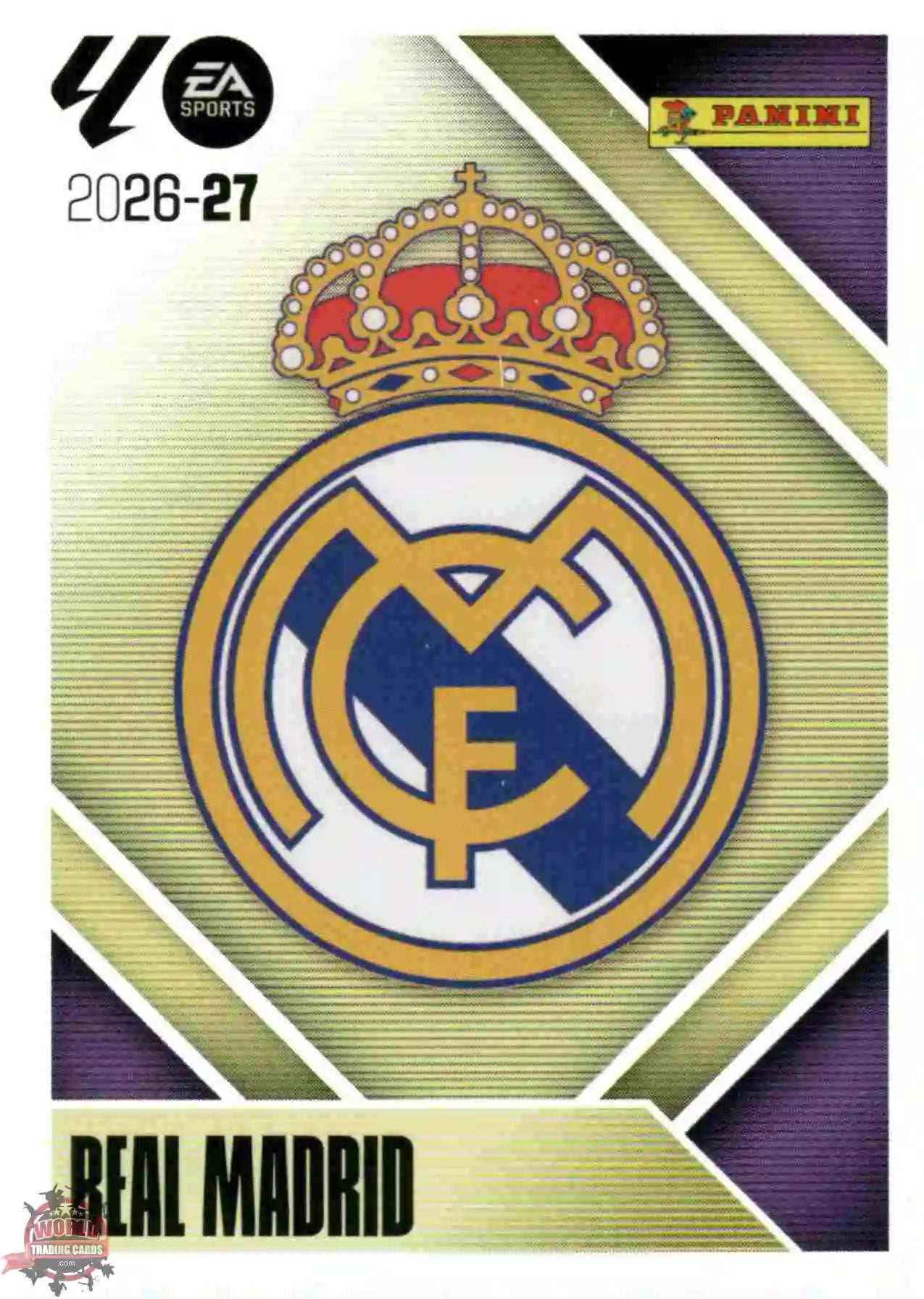 Panini | Liga Este | 2026-2027 | Real Madrid CF | Basico | #01 | Escudo