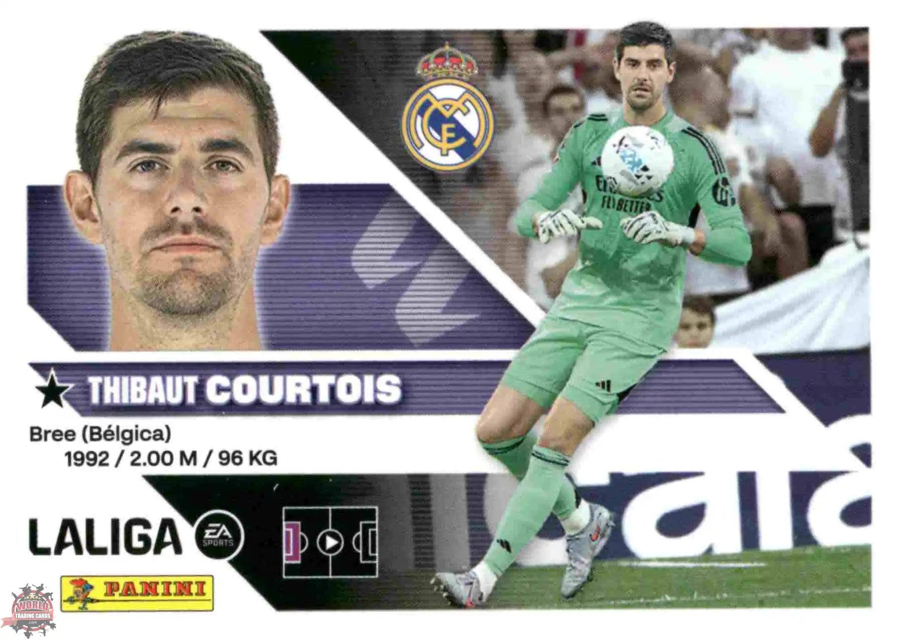 Panini | Liga Este | 2026-2027 | Real Madrid CF | Basico | #03 | Courtois