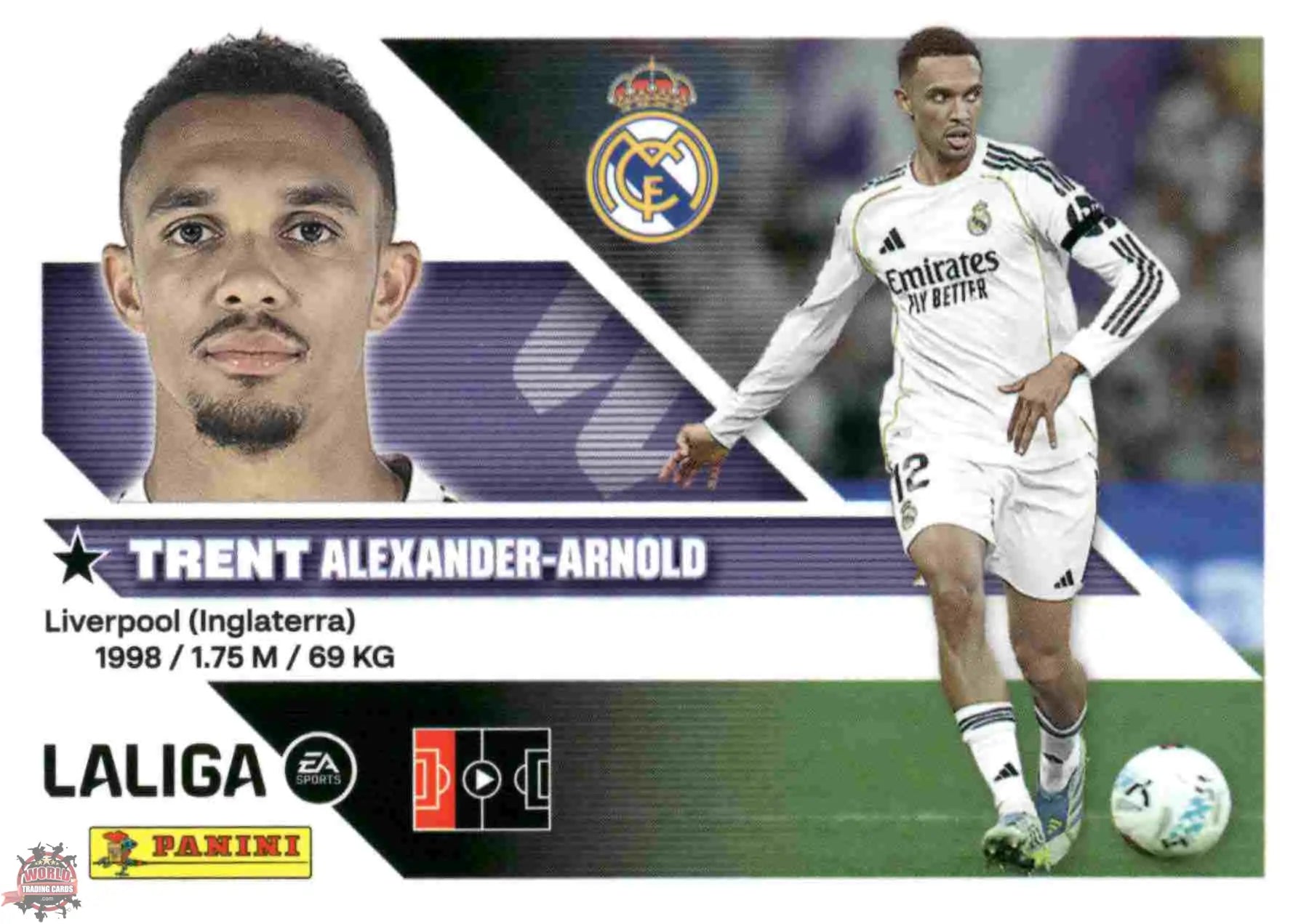 Panini | Liga Este | 2026-2027 | Real Madrid CF | Basico | #05 | Trent