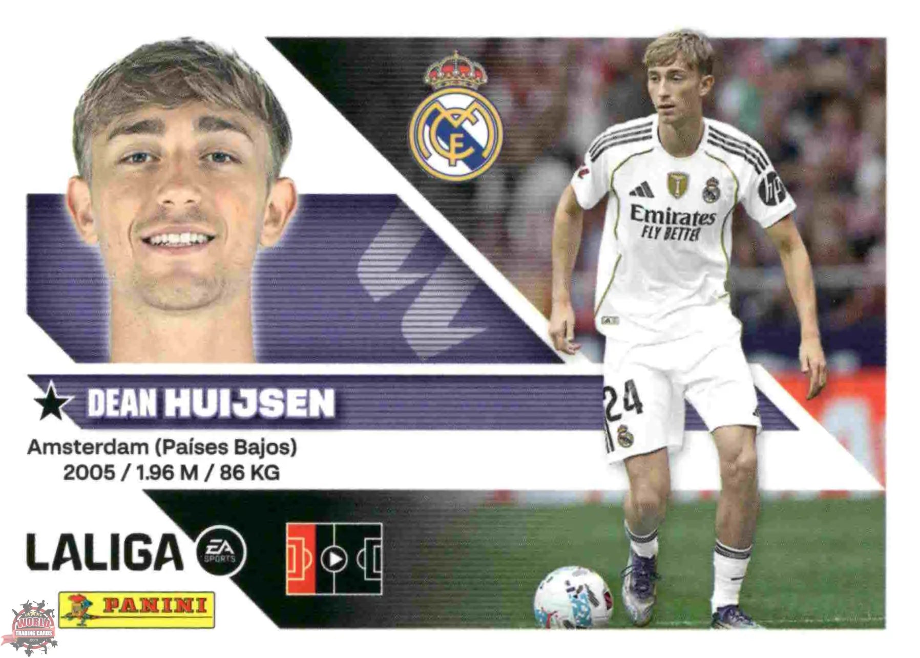 Panini | Liga Este | 2026-2027 | Real Madrid CF | Basico | #09 | Huijsen