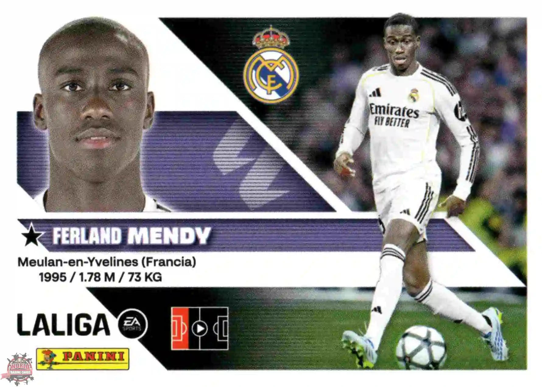 Panini | Liga Este | 2026-2027 | Real Madrid CF | Basico | #10B | Mendy