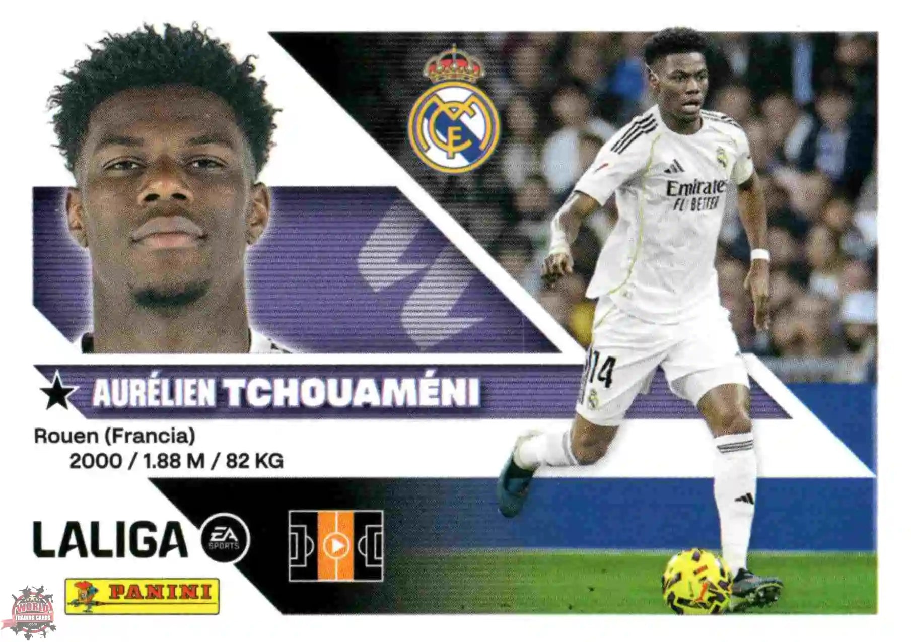 Panini | Liga Este | 2026-2027 | Real Madrid CF | Basico | #11 | Tchouaméni