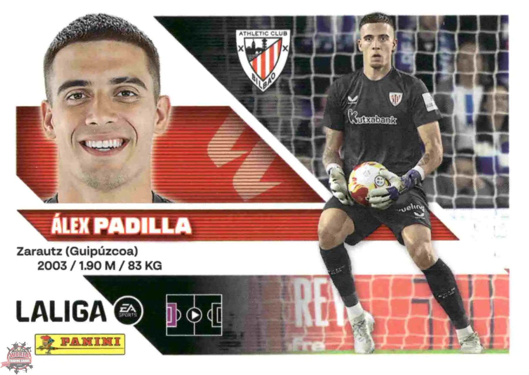 Panini | Liga Este | 2026-2027 | Athletic Club de Bilbao | Basico | #04 | Padilla