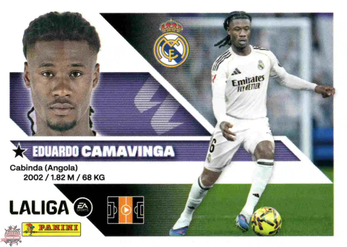 Panini | Liga Este | 2026-2027 | Real Madrid CF | Basico | #13 | Camavinga