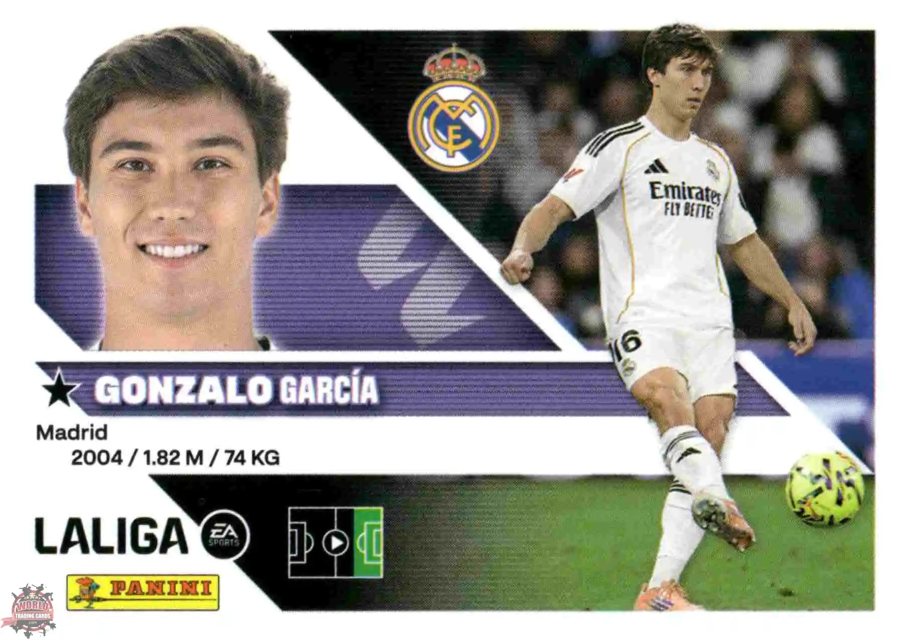 Panini | Liga Este | 2026-2027 | Real Madrid CF | Basico | #17 | Gonzalo