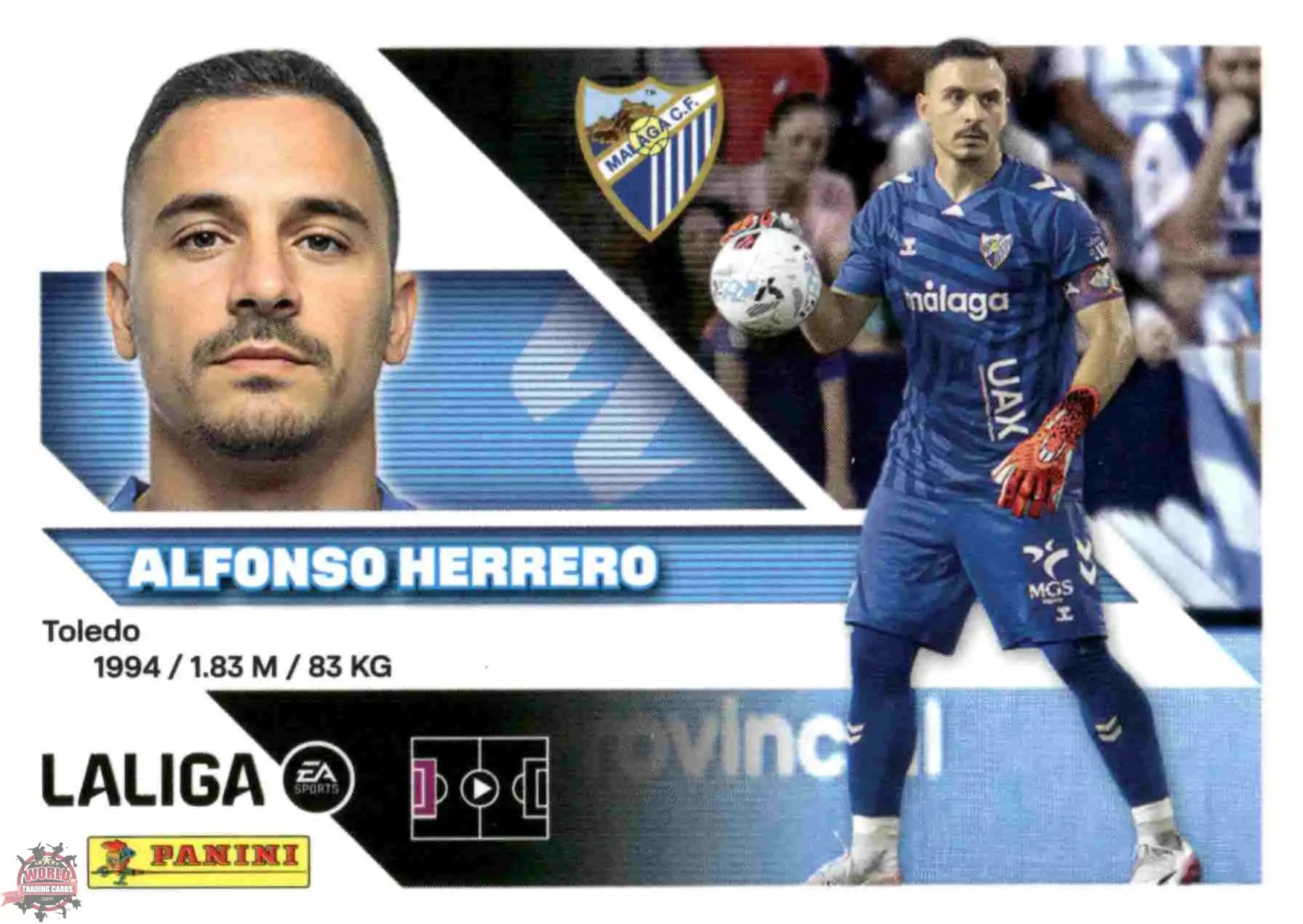 Panini | Liga Este | 2026-2027 | Malaga CF | Basico | #03 | Alfonso Herrero