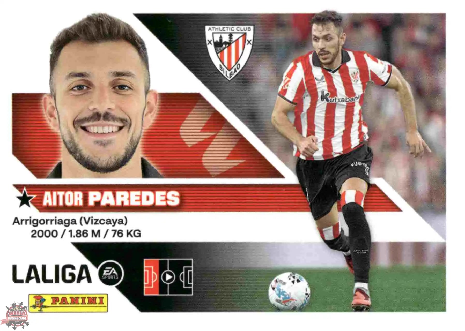 Panini | Liga Este | 2026-2027 | Athletic Club de Bilbao | Basico | #06A | Paredes