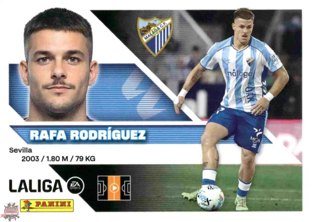 Panini | Liga Este | 2026-2027 | Malaga CF | Basico | #13A | Rafa Rodríguez