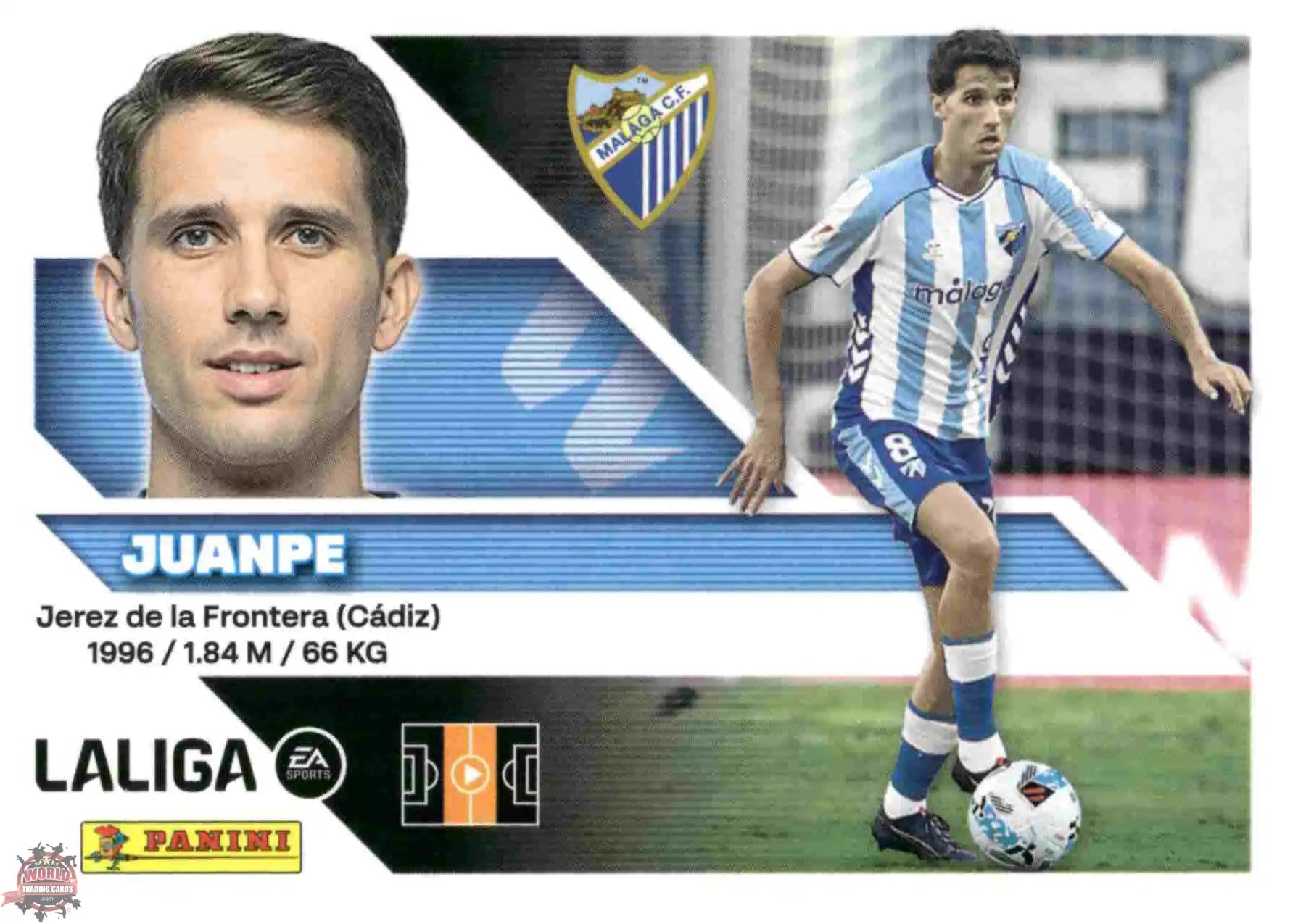 Panini | Liga Este | 2026-2027 | Malaga CF | Basico | #13B | Juanpe