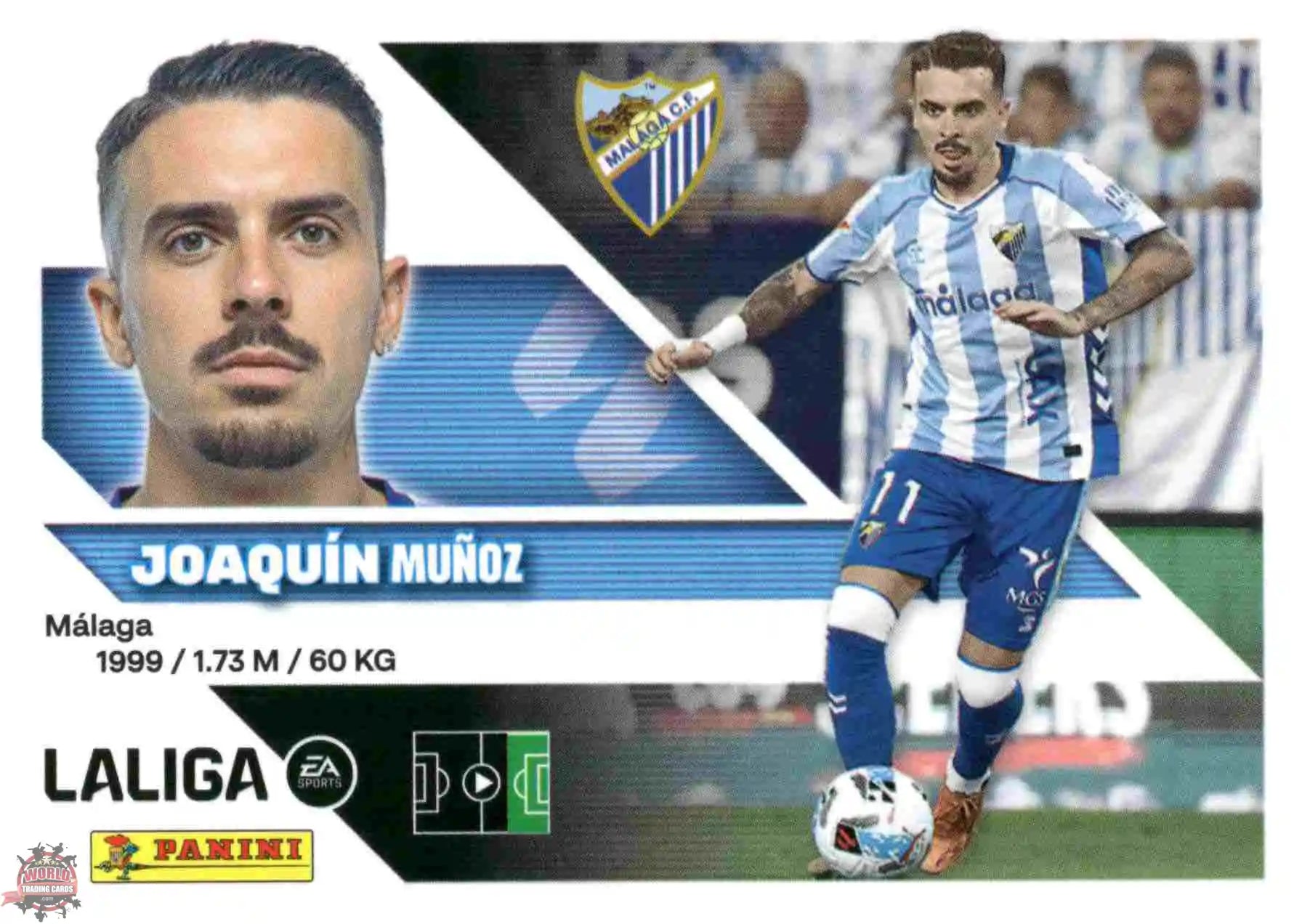 Panini | Liga Este | 2026-2027 | Malaga CF | Basico | #19 | Joaquín