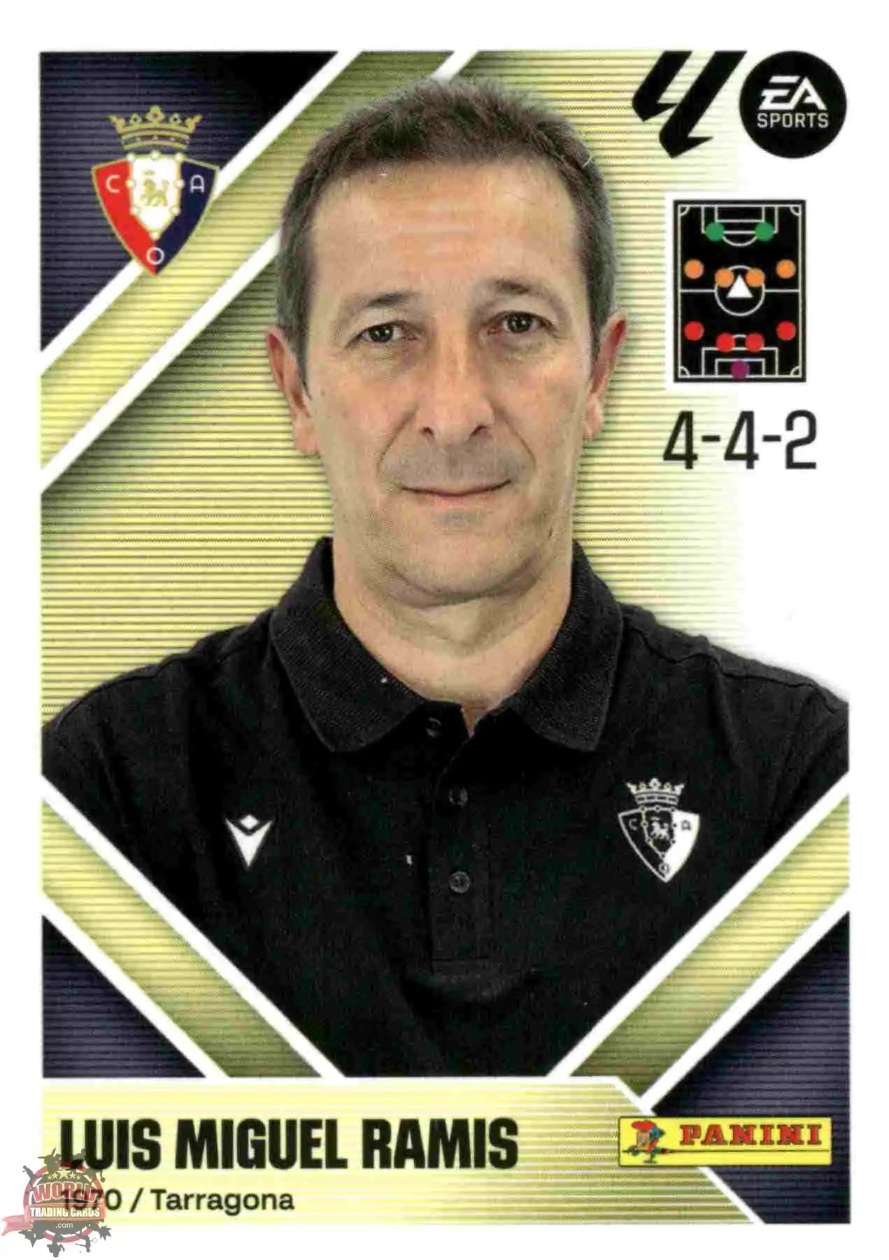 Panini | Liga Este | 2026-2027 | C.A. Osasuna | Basico | #02 | Luis Miguel Ramis