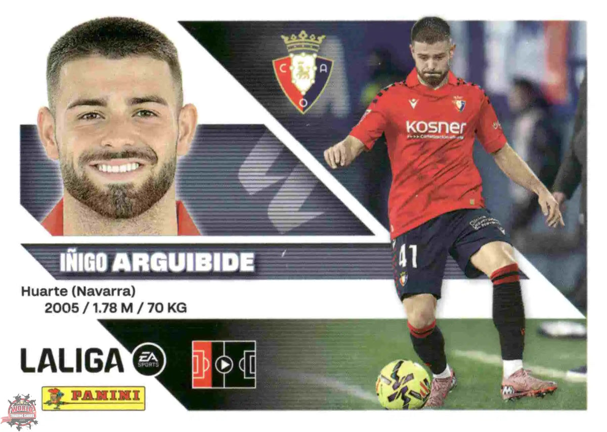 Panini | Liga Este | 2026-2027 | C.A. Osasuna | Basico | #05B | Arguibide