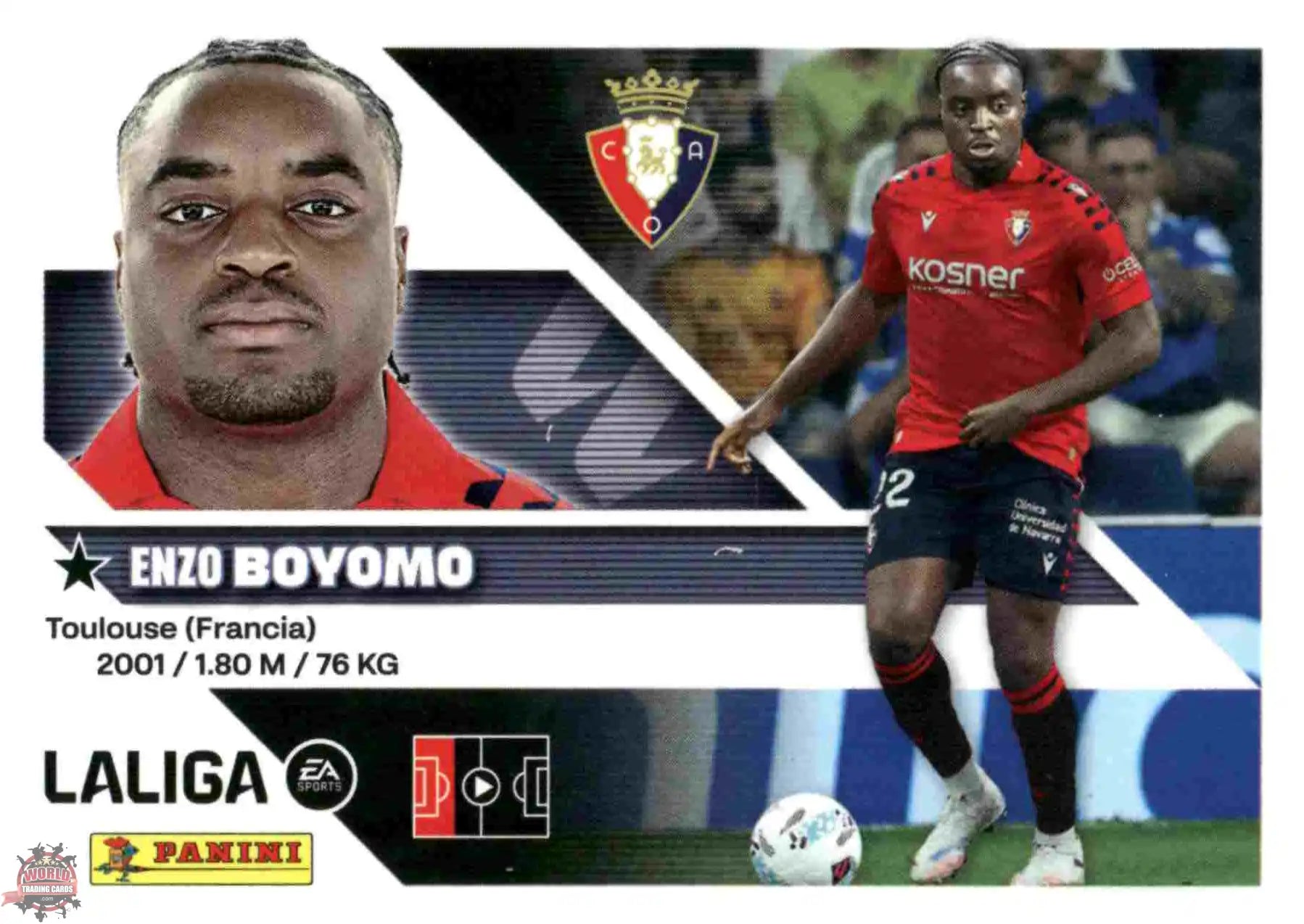 Panini | Liga Este | 2026-2027 | C.A. Osasuna | Basico | #06 | Boyomo