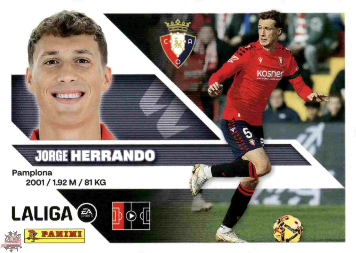 Panini | Liga Este | 2026-2027 | C.A. Osasuna | Basico | #07 | Herrando