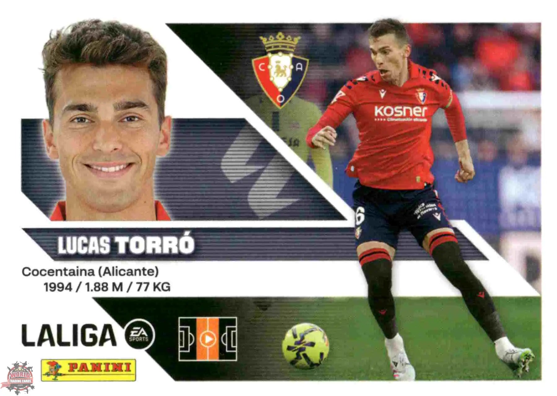 Panini | Liga Este | 2026-2027 | C.A. Osasuna | Basico | #11 | Torró
