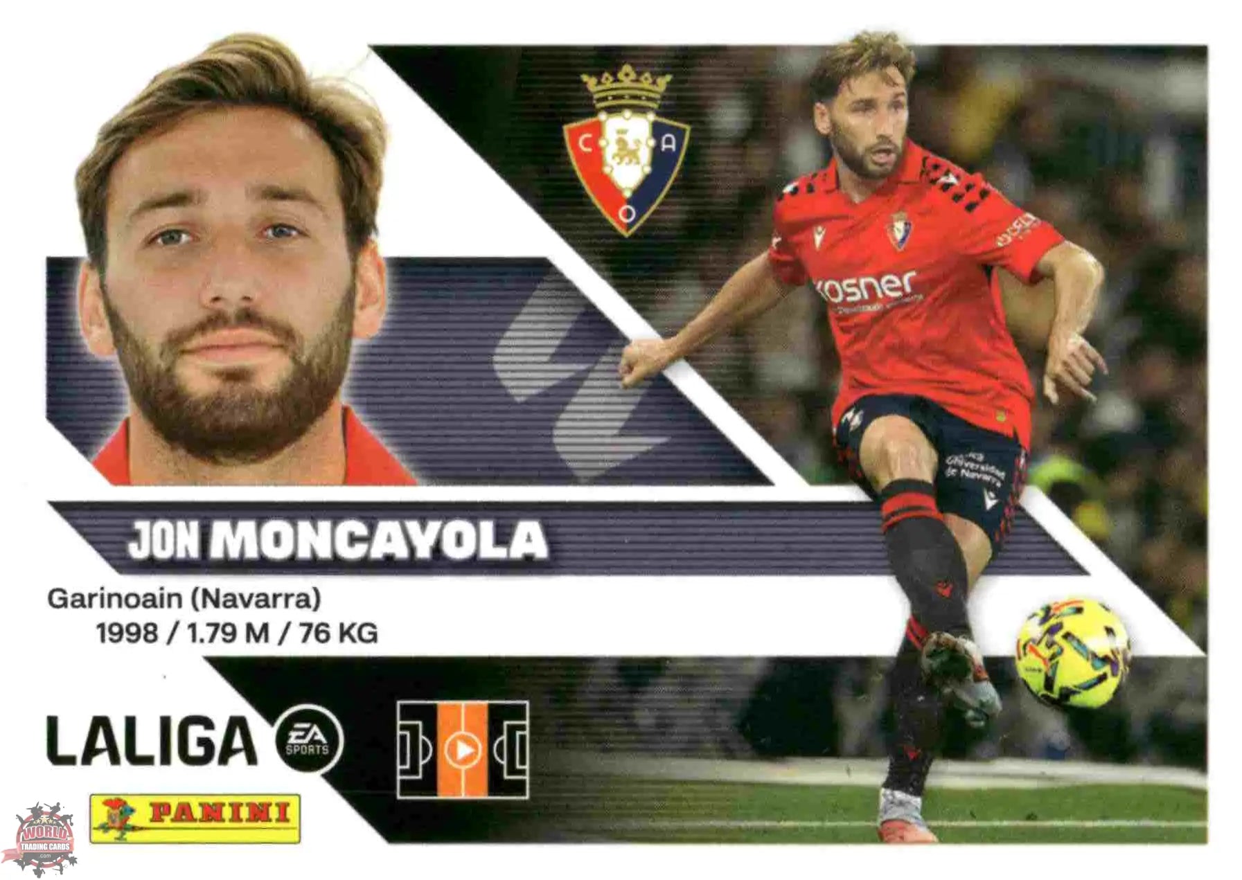 Panini | Liga Este | 2026-2027 | C.A. Osasuna | Basico | #12 | Moncayola