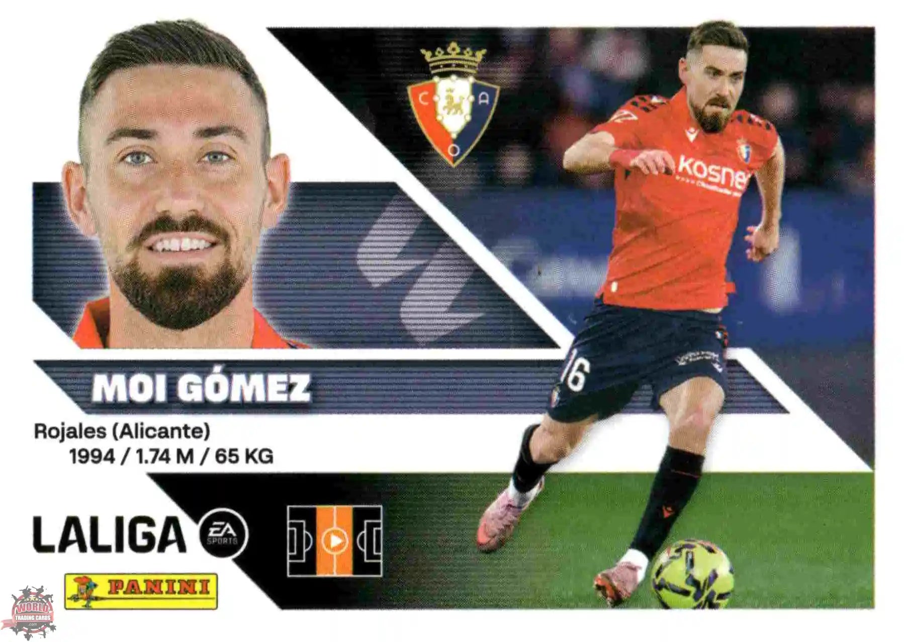 Panini | Liga Este | 2026-2027 | C.A. Osasuna | Basico | #13A | Moi Gómez