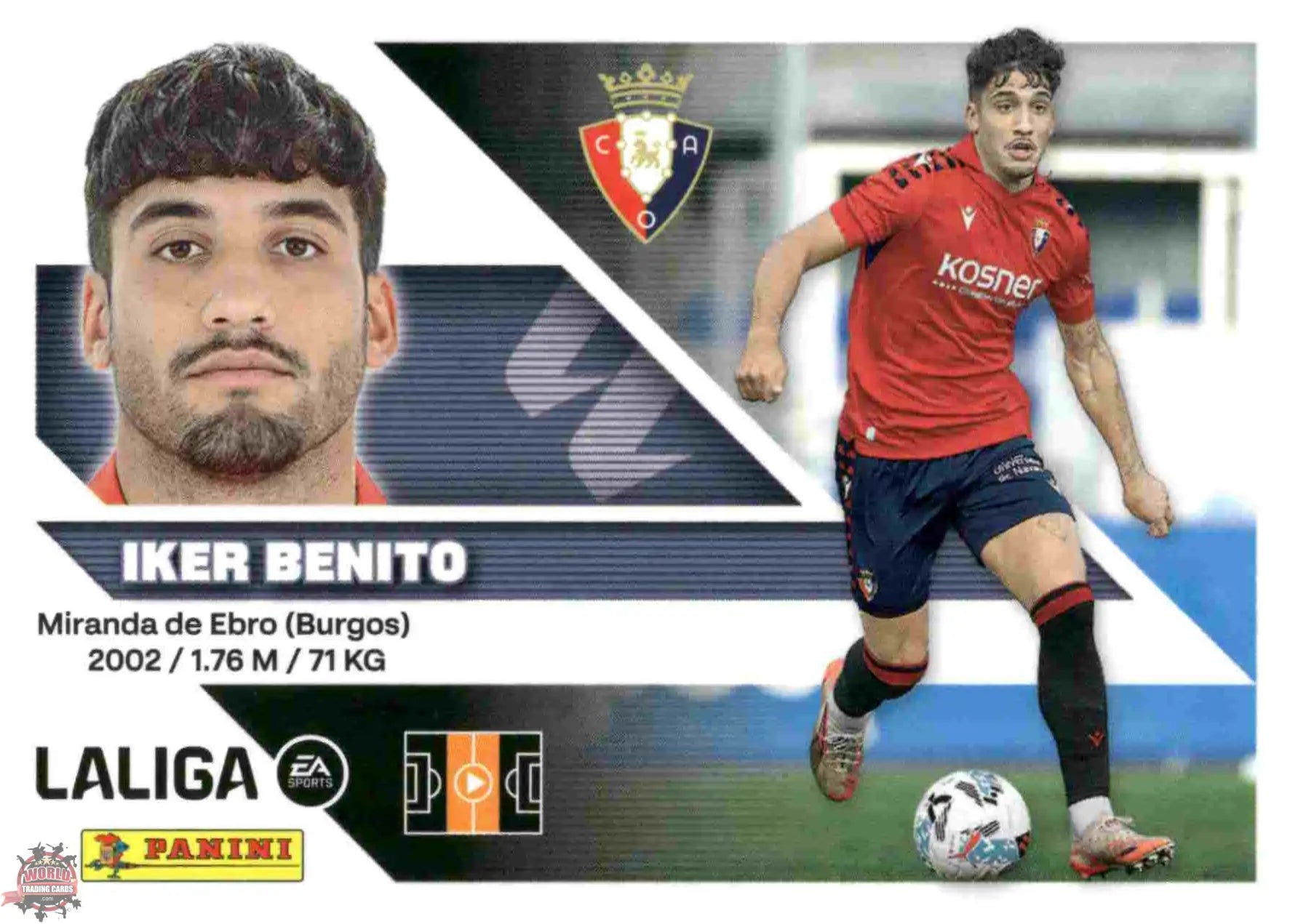 Panini | Liga Este | 2026-2027 | C.A. Osasuna | Basico | #16 | Iker Benito